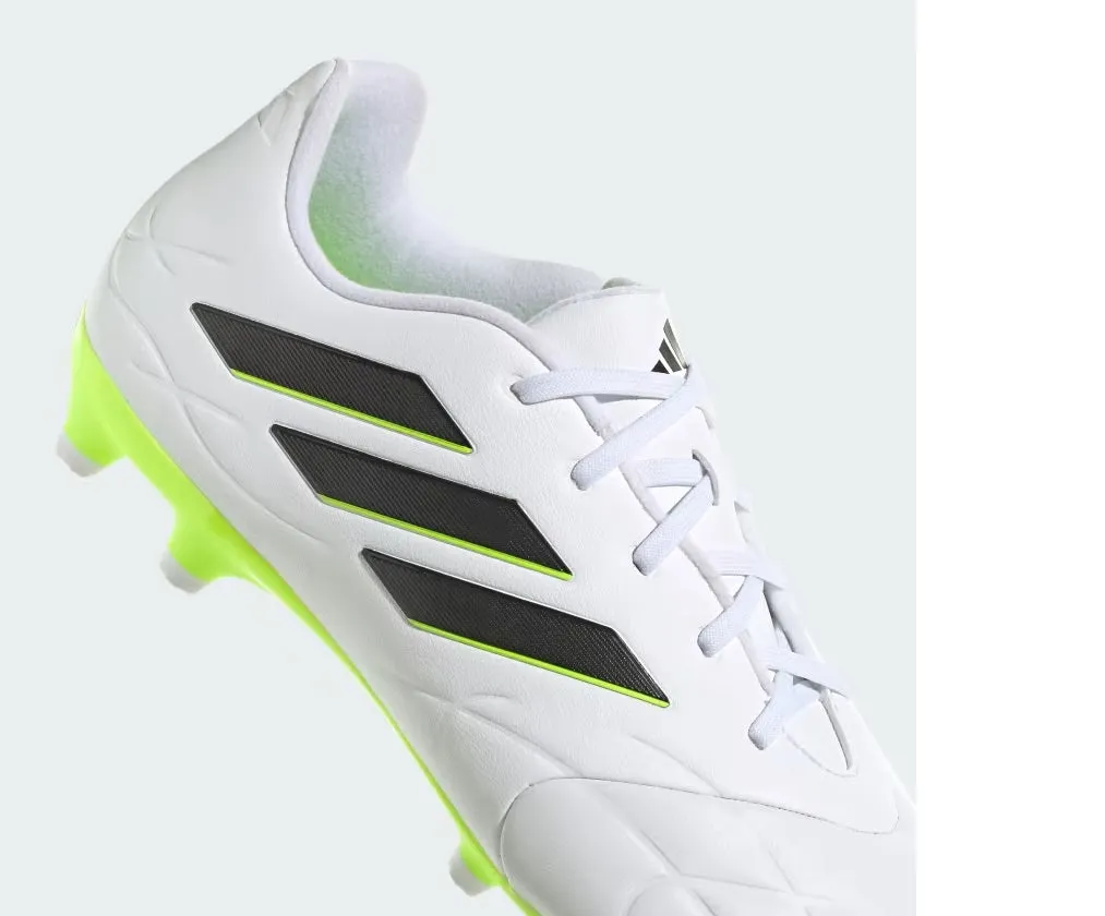 - Adidas Mens COPA PURE.4 FXG WHITE/BLACK/GREEN - (GZ2536) - CO4 - R2L17