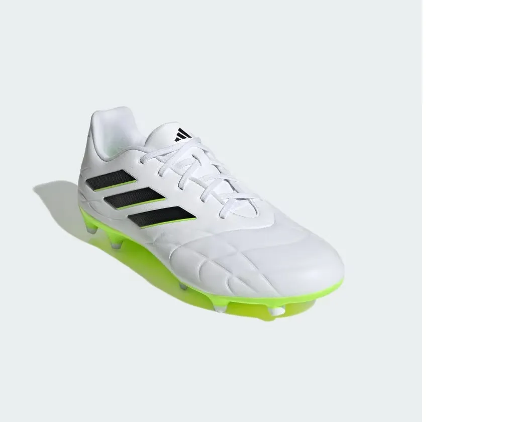 - Adidas Mens COPA PURE.4 FXG WHITE/BLACK/GREEN - (GZ2536) - CO4 - R2L17