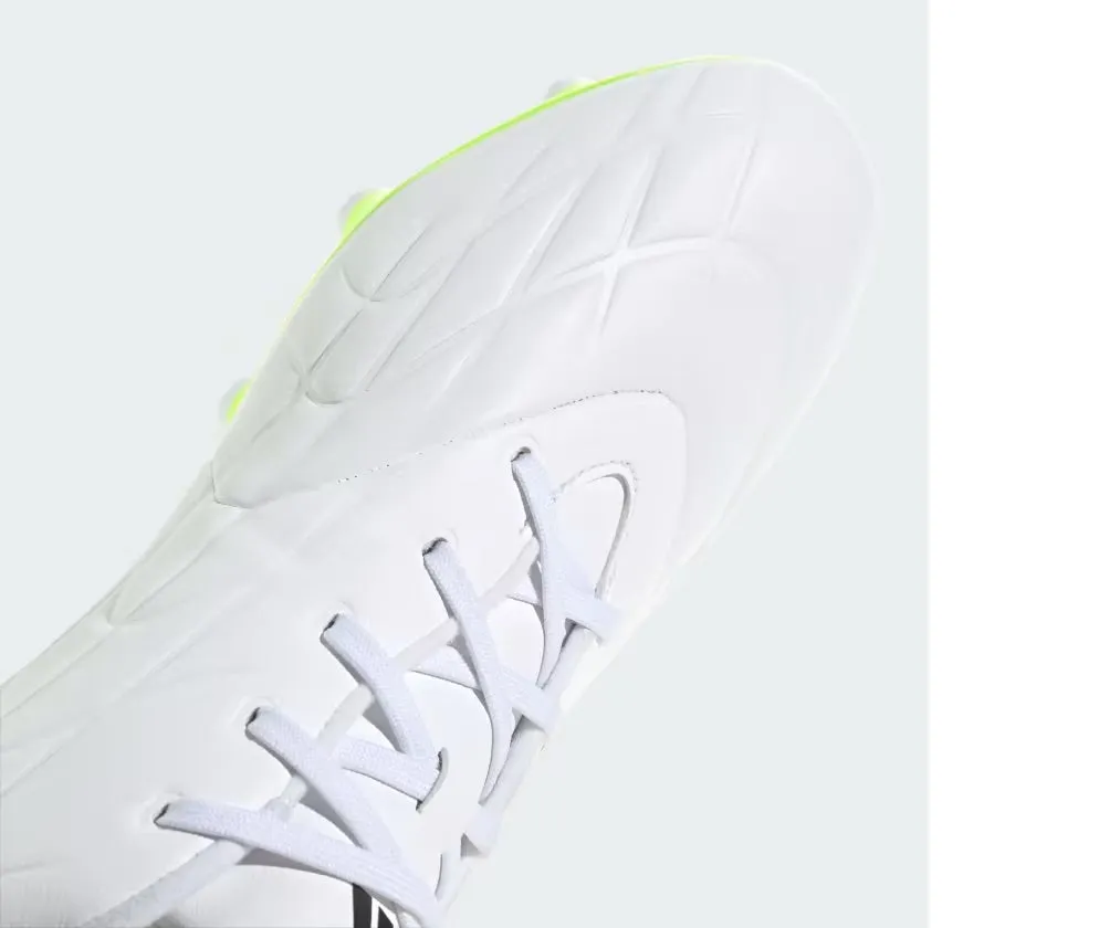 - Adidas Mens COPA PURE.4 FXG WHITE/BLACK/GREEN - (GZ2536) - CO4 - R2L17