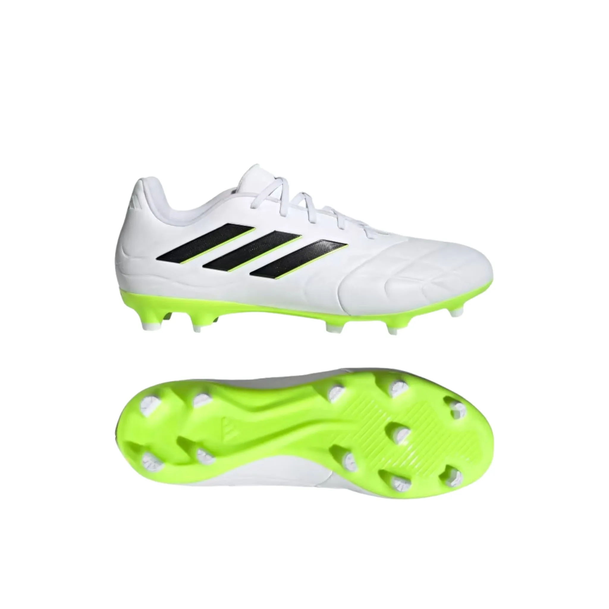 - Adidas Mens COPA PURE.4 FXG WHITE/BLACK/GREEN - (GZ2536) - CO4 - R2L17