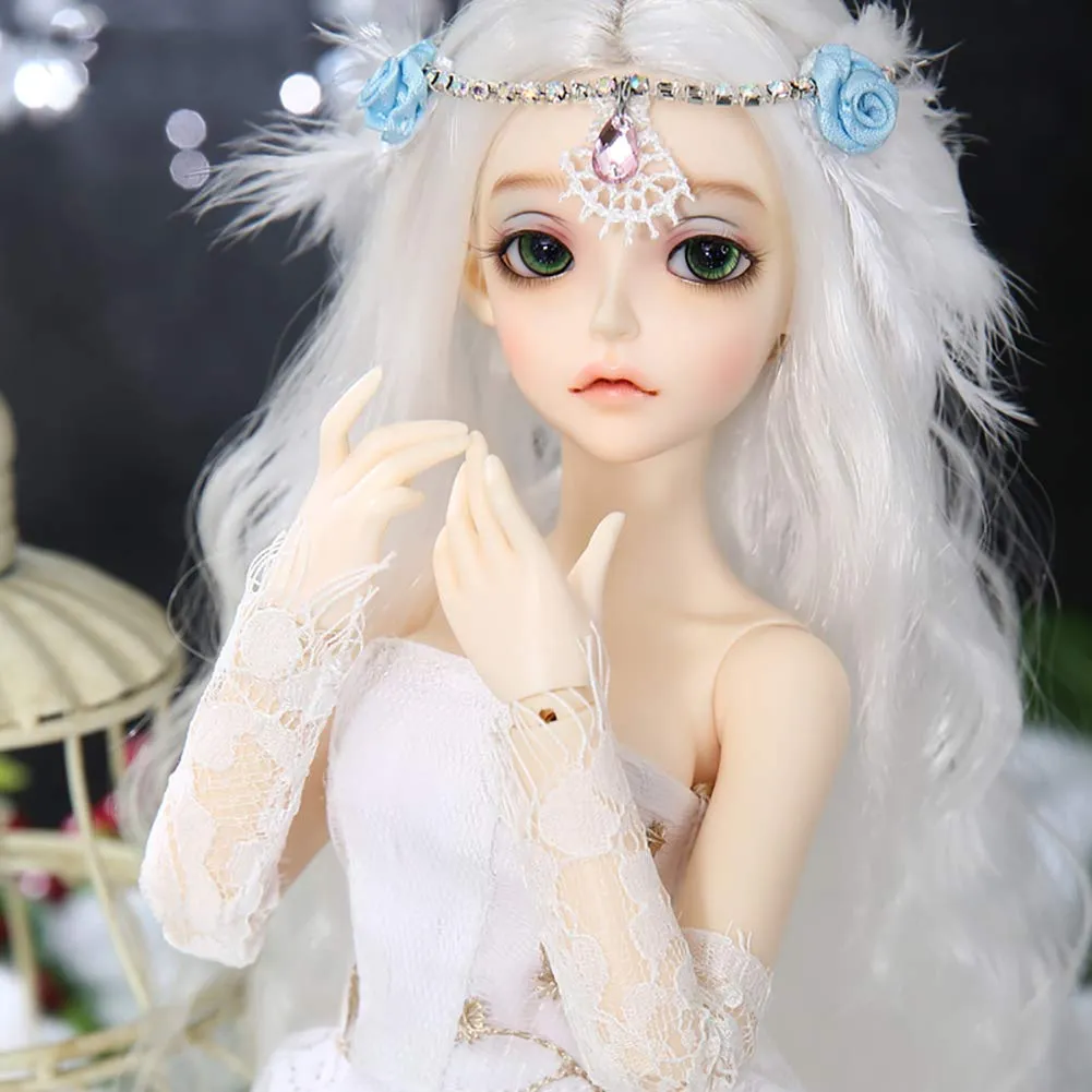 1/4 BJD/SD Doll Children's Creative Toys 16 Inch 19 Ball Jointed Doll Cosplay Fashion Dolls with All Clothes Shoes Wig Hair Makeup Surprise Doll Gift Collection