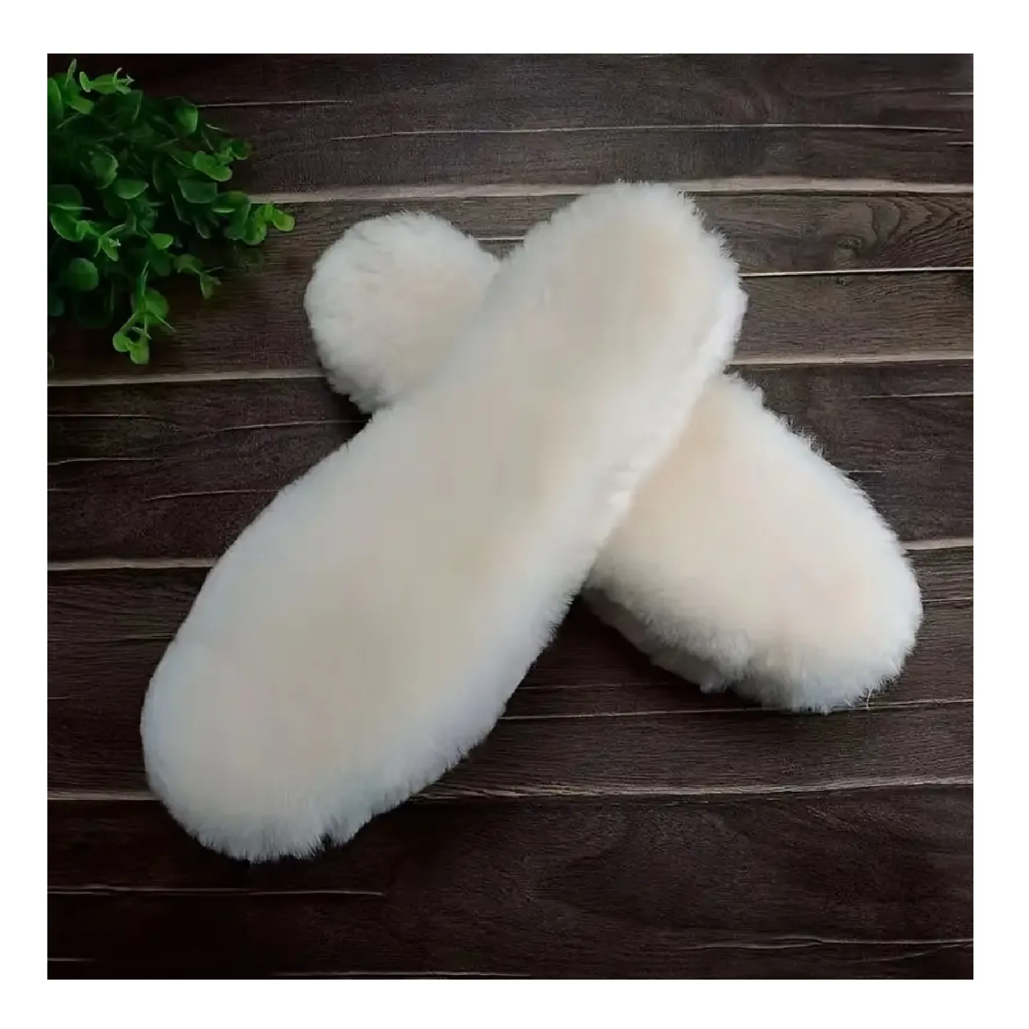 1pair Thick And Warm Wool Insole, Real Pure Sheepskin Luxury Insoles Sheepskin Lambswool Blended Shoe Insoles, Durable & Fluffy, Order A Size Up