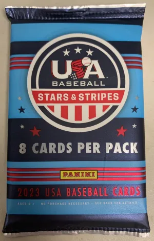 2023 Panini USA Stars & Stripes Baseball Hobby Pack