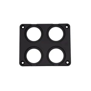 29mm Quadruple Flush Mount Plate