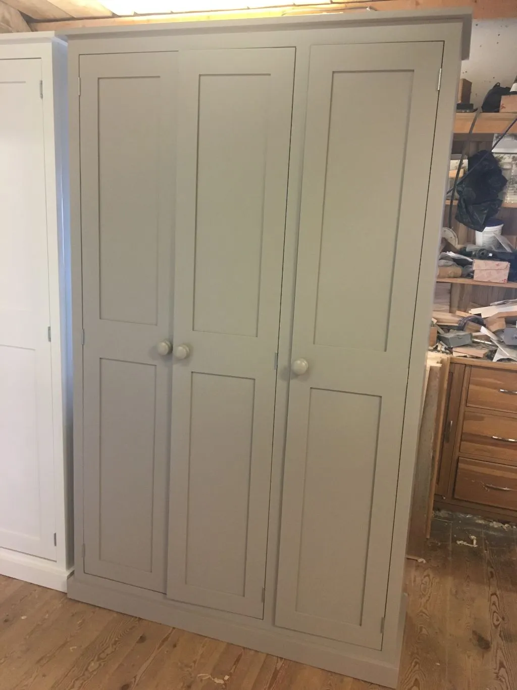 **3 Door Hall, Utility Room, Cloak Room Coat & Shoe Storage Cupboard (40 cm deep) OPTION 1