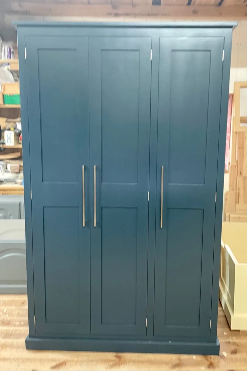 **3 Door Larder/Hall for Kitchen items, Craft, Toys, Utility Room, Office Storage Cupboard (40 cm or 45 cm deep) OPTION 3