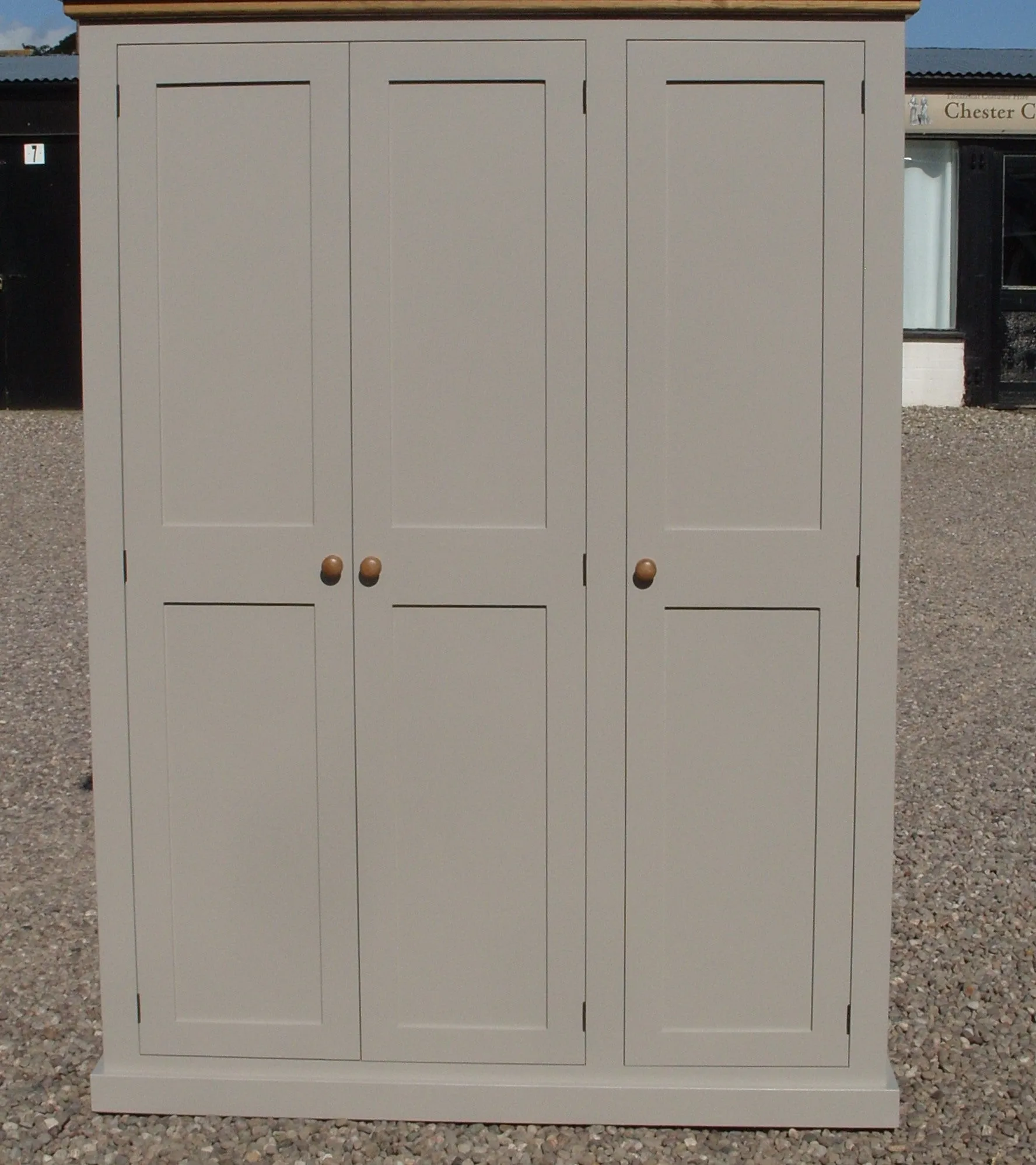 **3 Door Larder/Hall for Kitchen items, Craft, Toys, Utility Room, Office Storage Cupboard (40 cm or 45 cm deep) OPTION 3