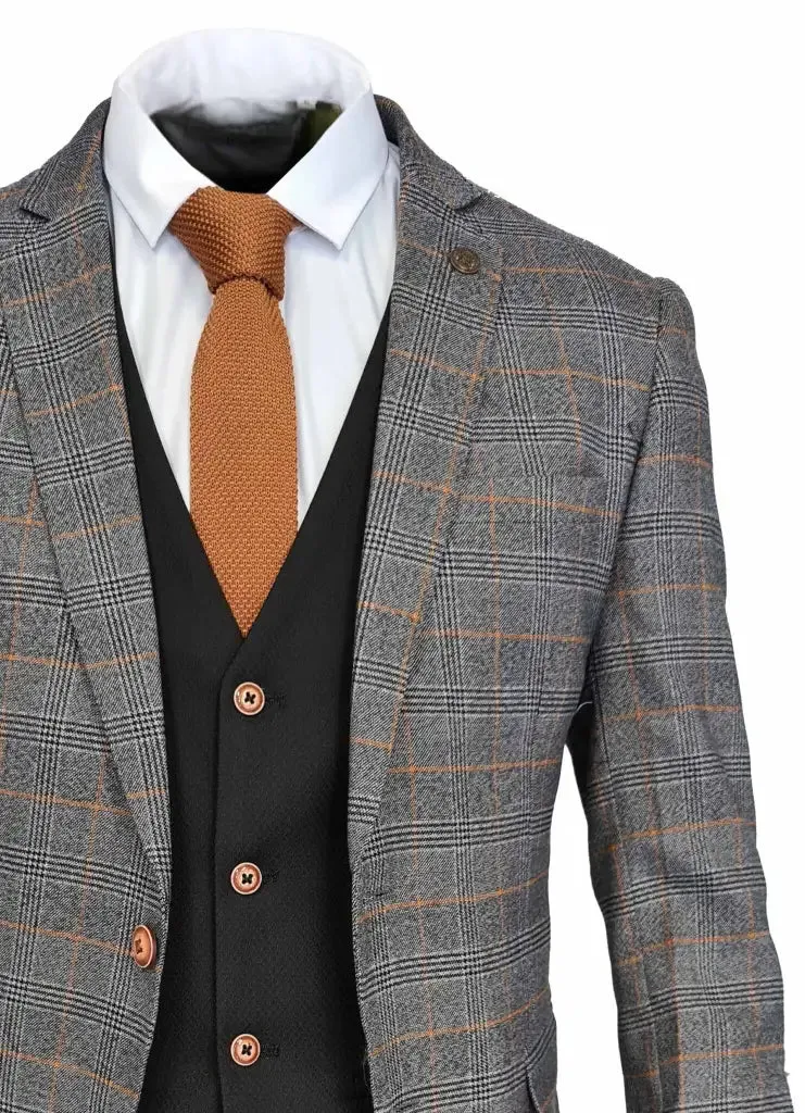 3-Piece Suit Jenson Grey Mix and Match