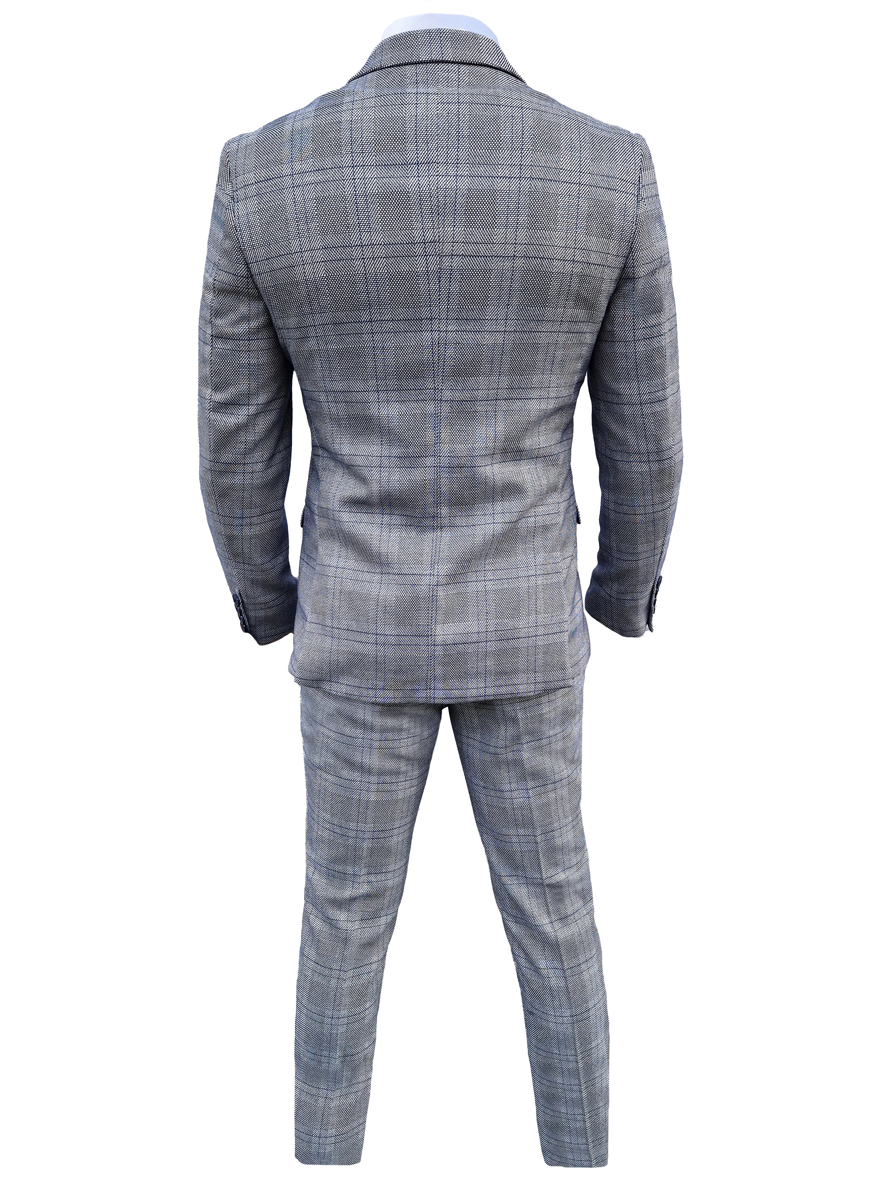 3-Piece Suit Jerry Grey Mix & Match - Marc Darcy