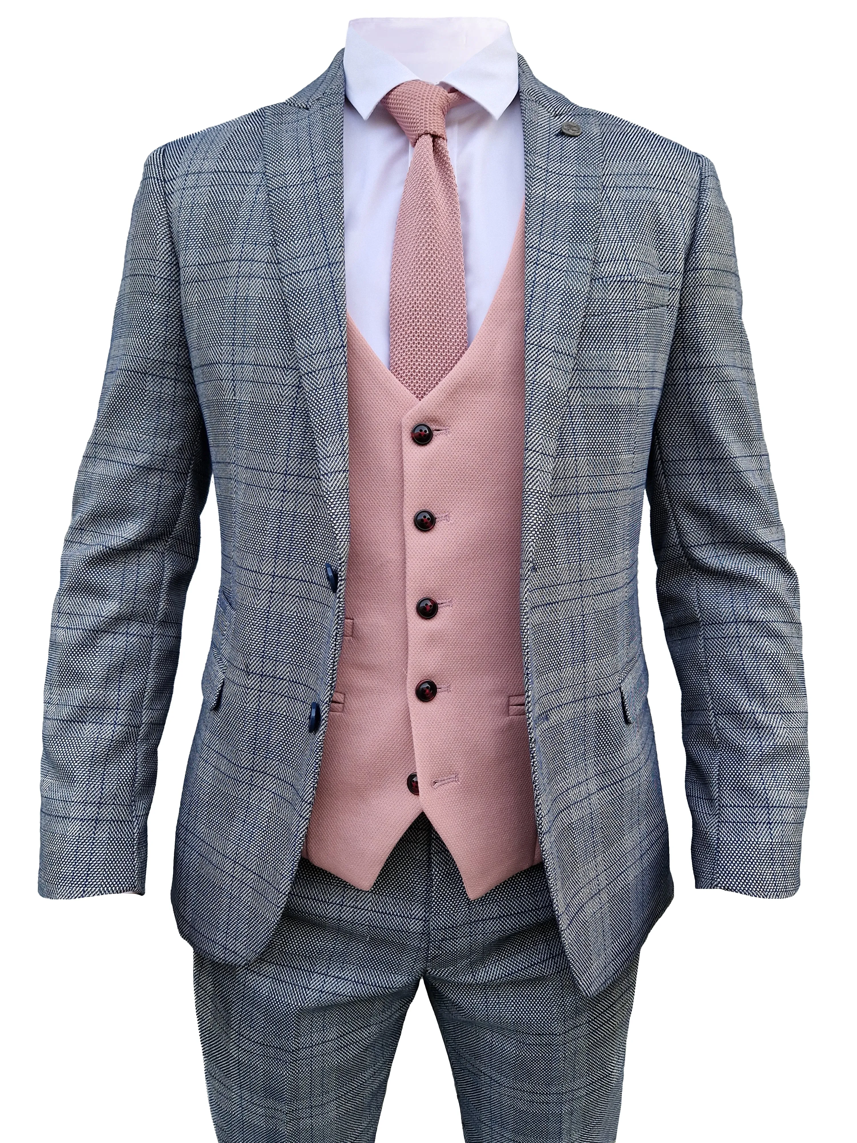 3-Piece Suit Jerry Grey Mix & Match - Marc Darcy