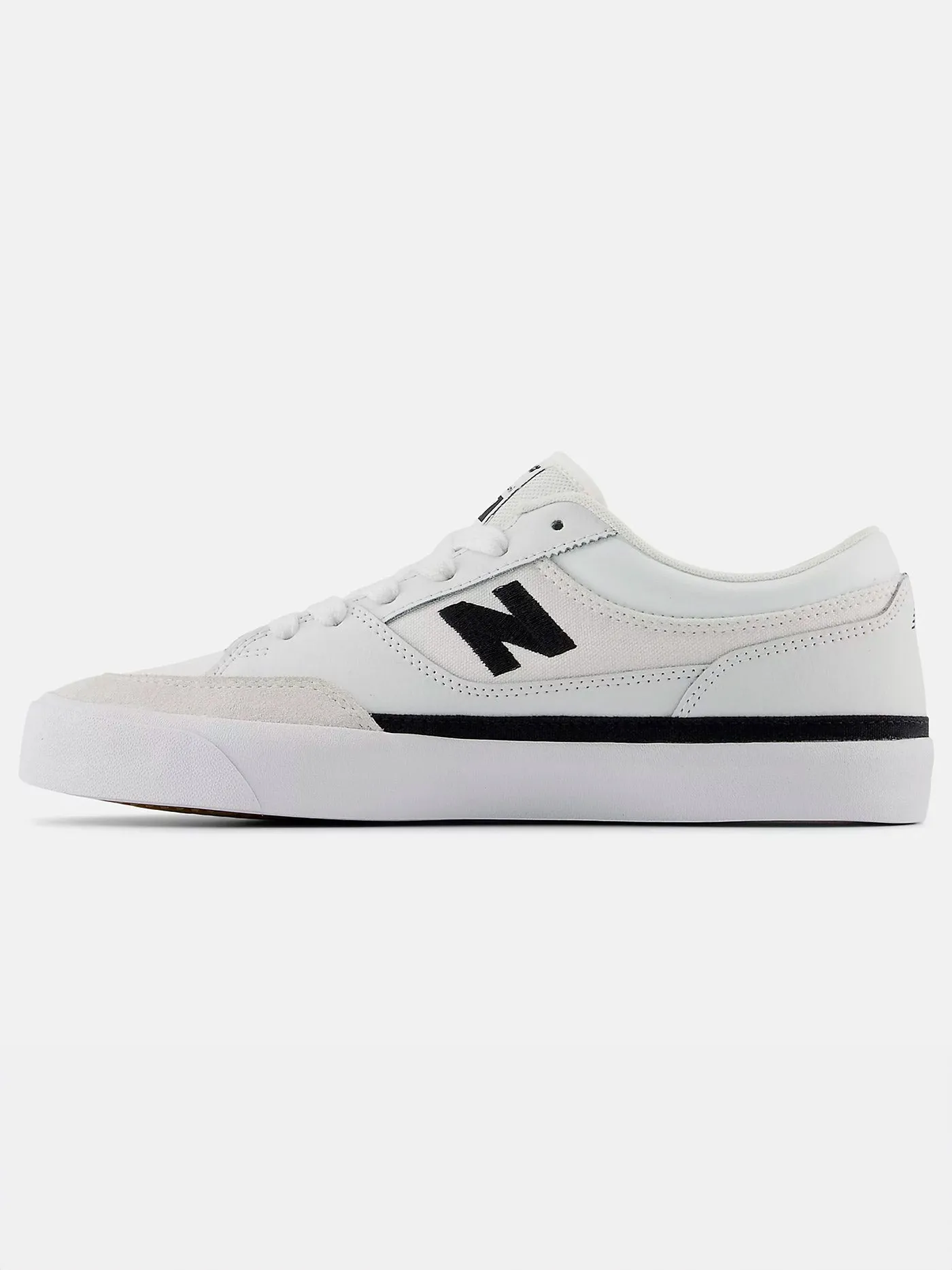 417 Villani Low White/Black Shoes