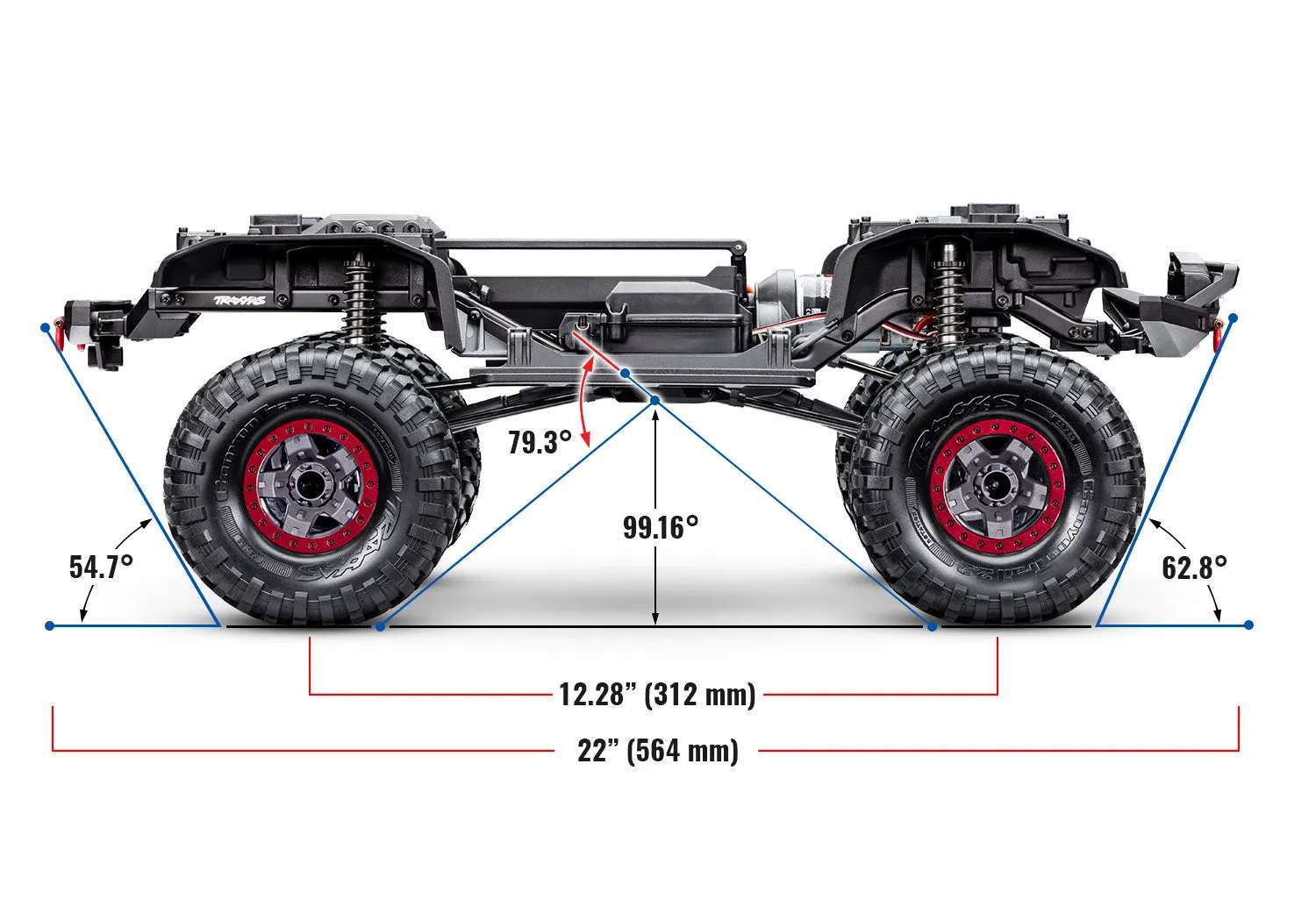 82044-4 TRX-4 Sport High Trail Edition Gray