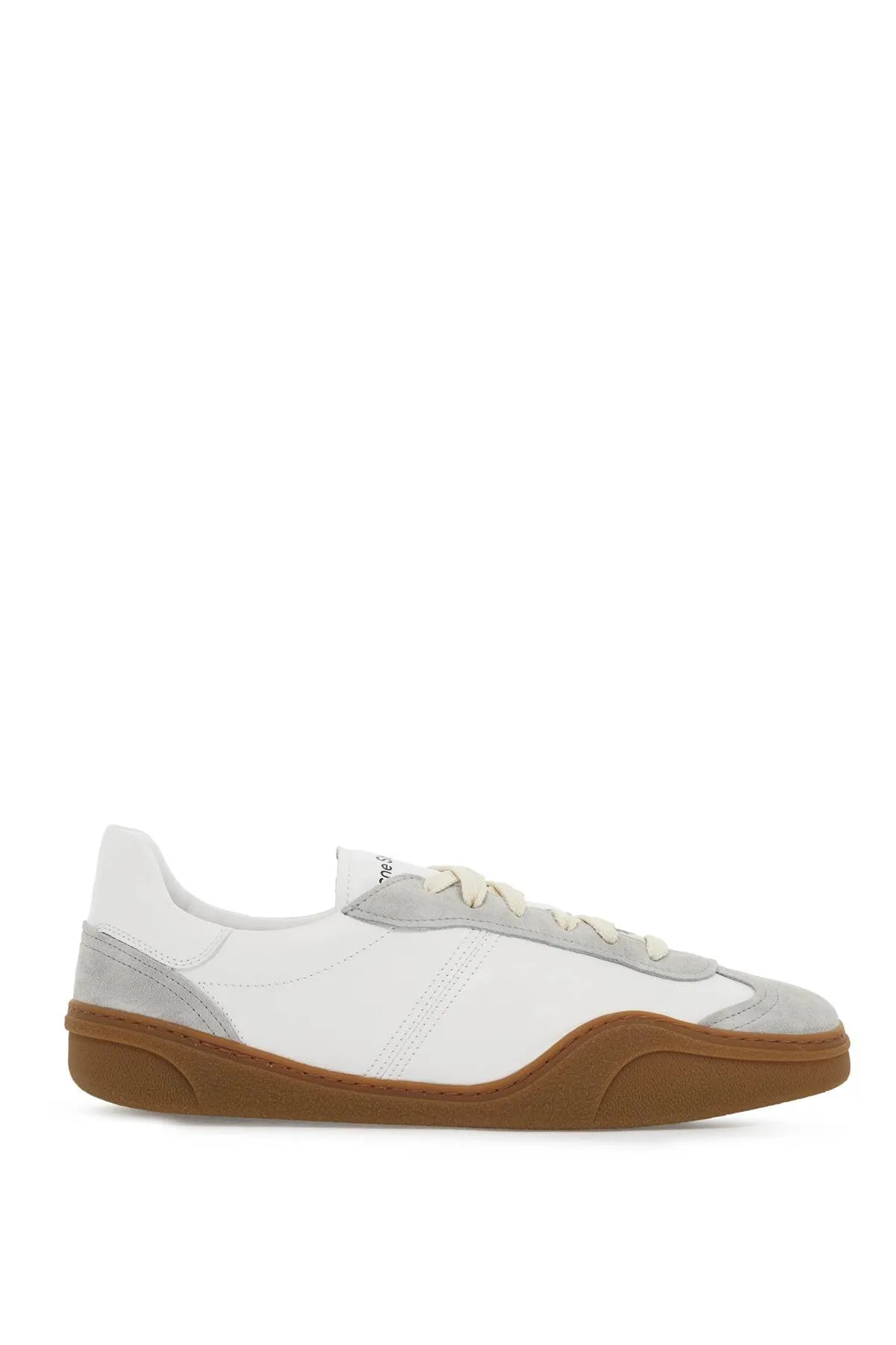 Acne Studios nappa and suede leather sneakers in