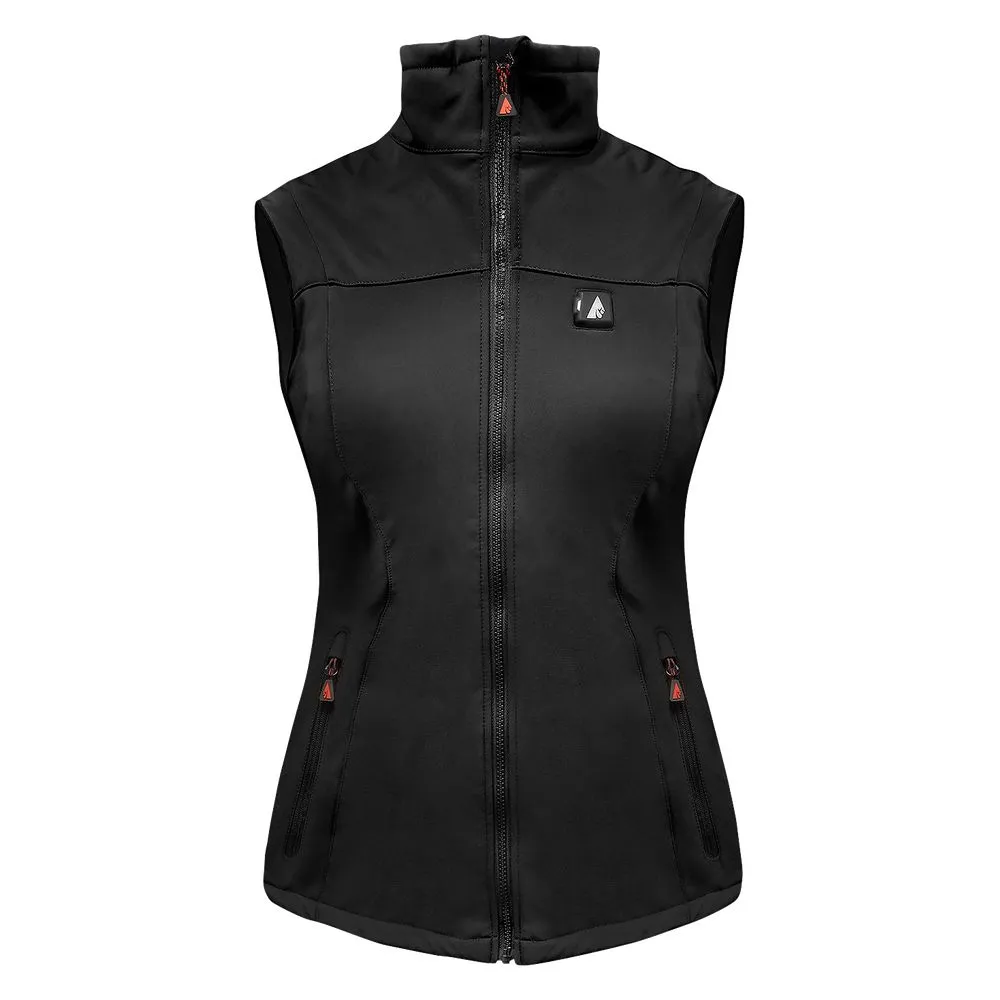 ActionHeat 5V Heated Soft Shell Vest for Ladies - Black - XL