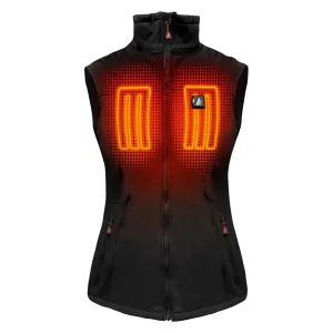 ActionHeat 5V Heated Soft Shell Vest for Ladies - Black - XL