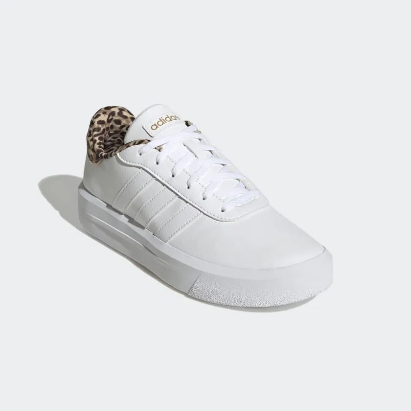 ADIDAS COURT PLATFORM - WOMENS - WHITE