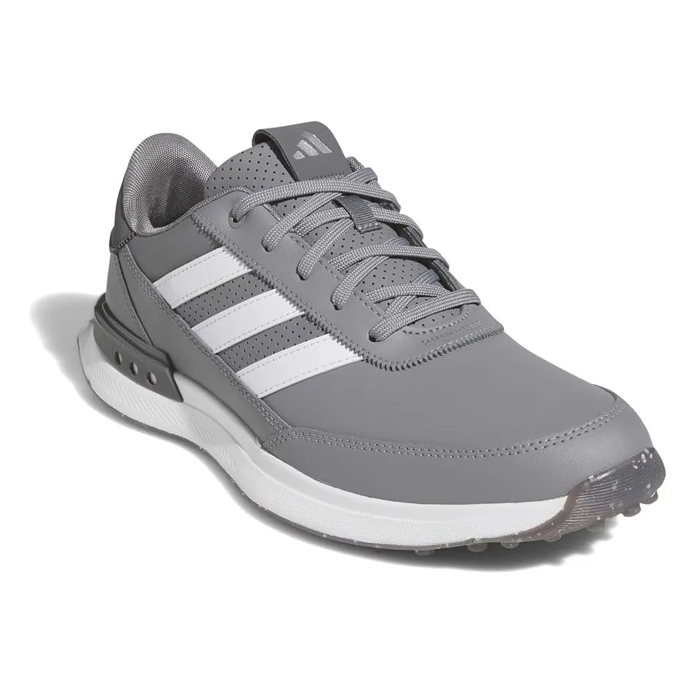 Adidas IE3320 Men's S2G Spikeless Leather 24 Golf Shoe,  Grey Three/Footwear White/Grey Five 9M