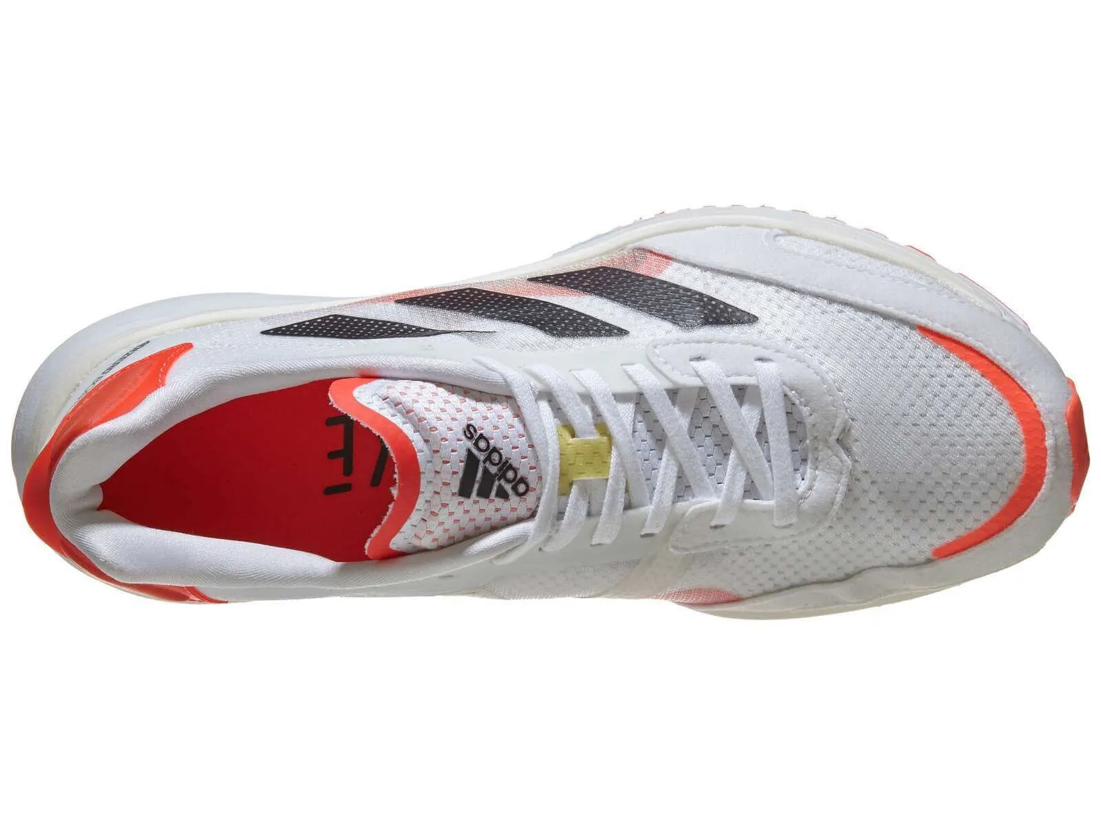 Adidas Mens Adizero Boston 10 Shoes - White/Black/Red