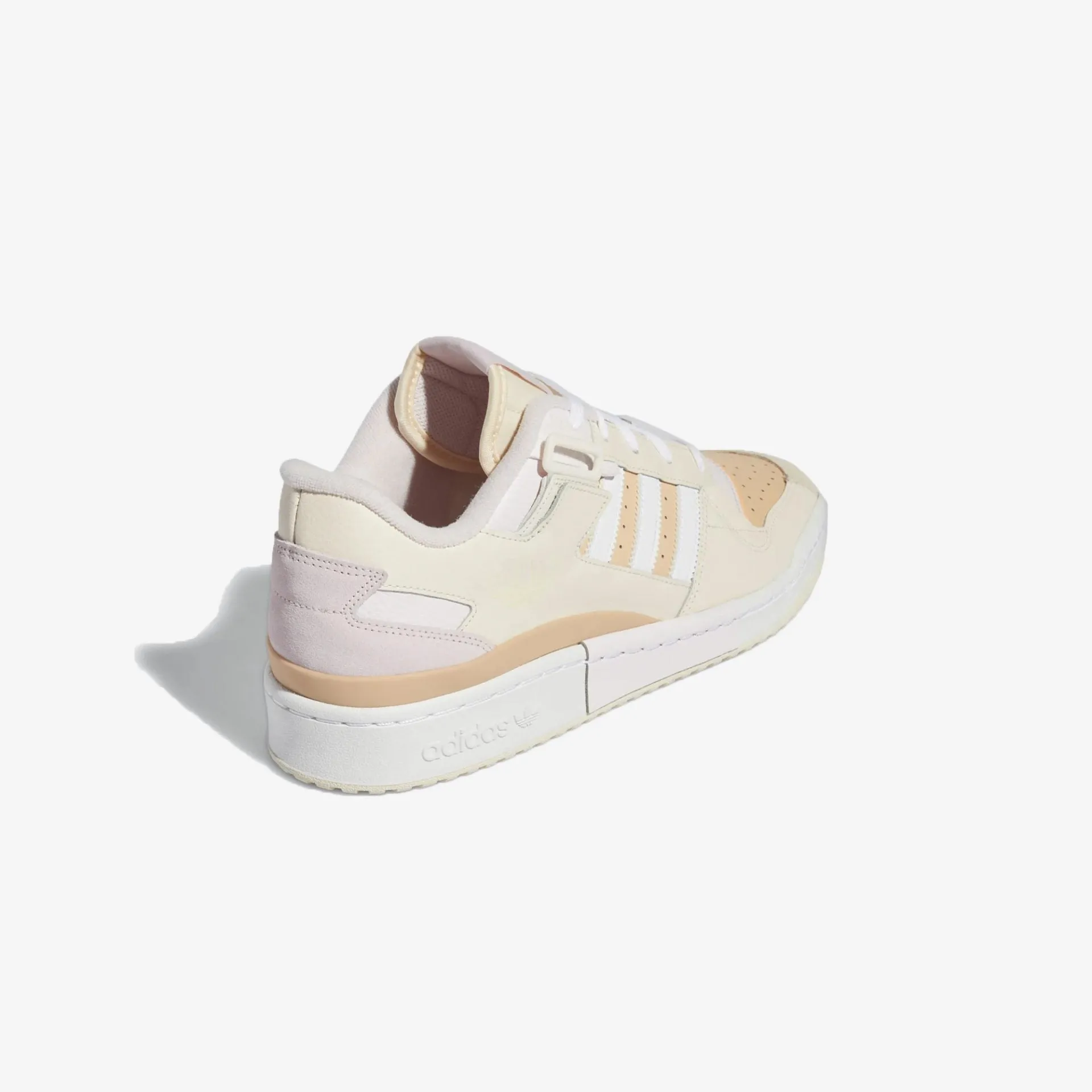 Adidas Originals | FORUM EXHIBIT LOW  { ECRU TINT / CLOUD WHITE