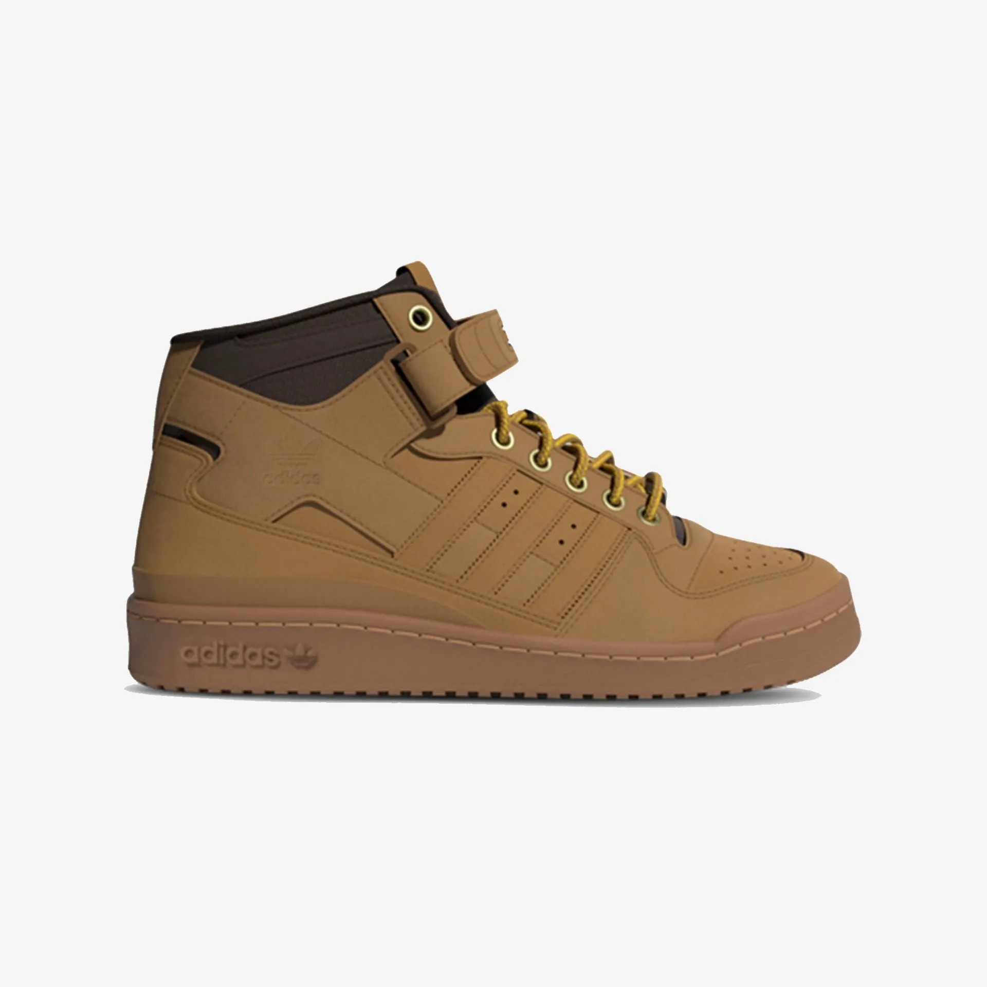 Adidas Originals | FORUM MID  { BROWN