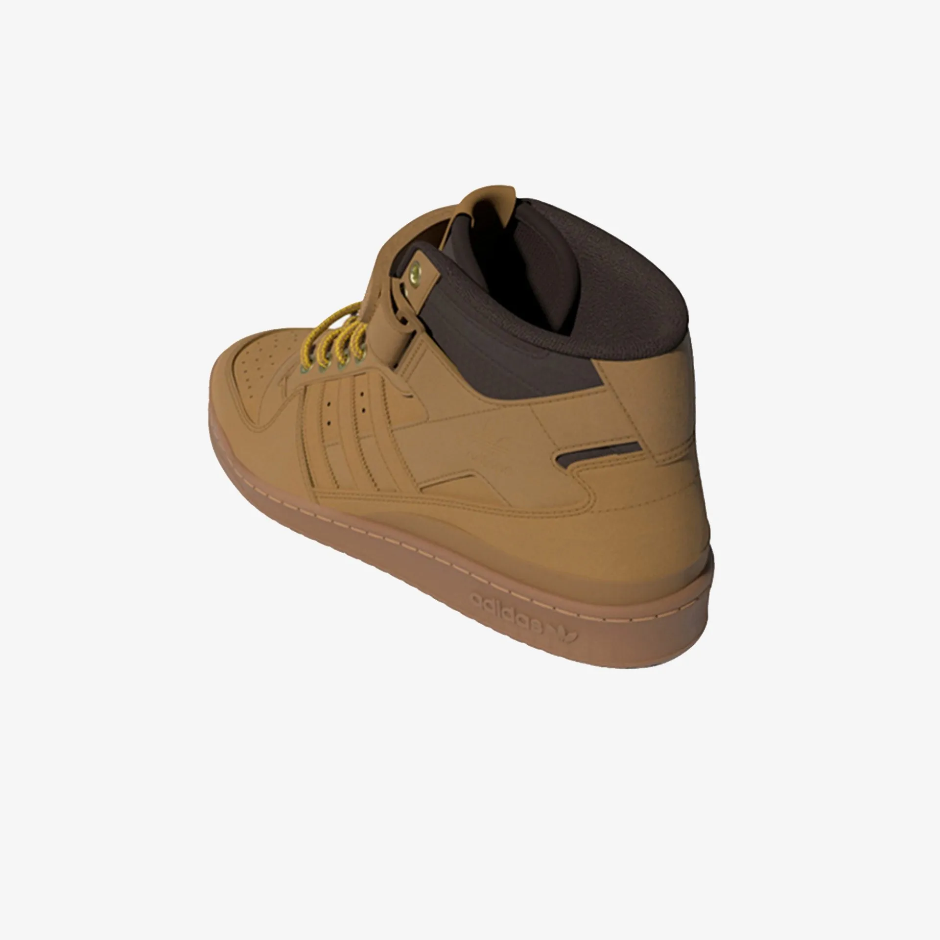 Adidas Originals | FORUM MID  { BROWN