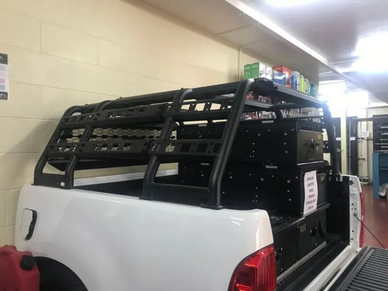 Adjustable Expedition Load Bed Rack Frame System for Ford Ranger 2012-2022