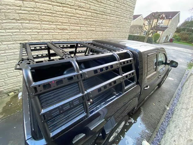 Adjustable Expedition Load Bed Rack Frame System for Ford Ranger 2022 