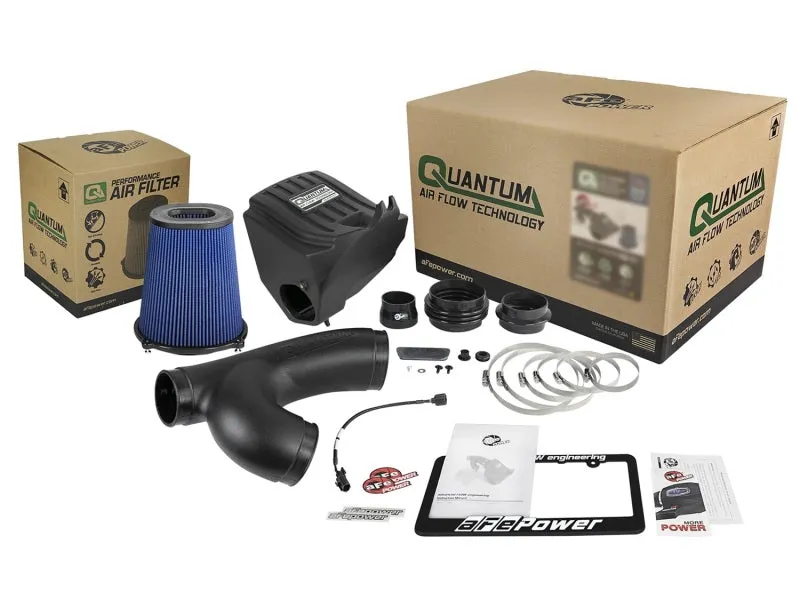 aFe Quantum Pro 5R Cold Air Intake System 15-18 Ford F150 EcoBoost V6-3.5L/2.7L - Oiled