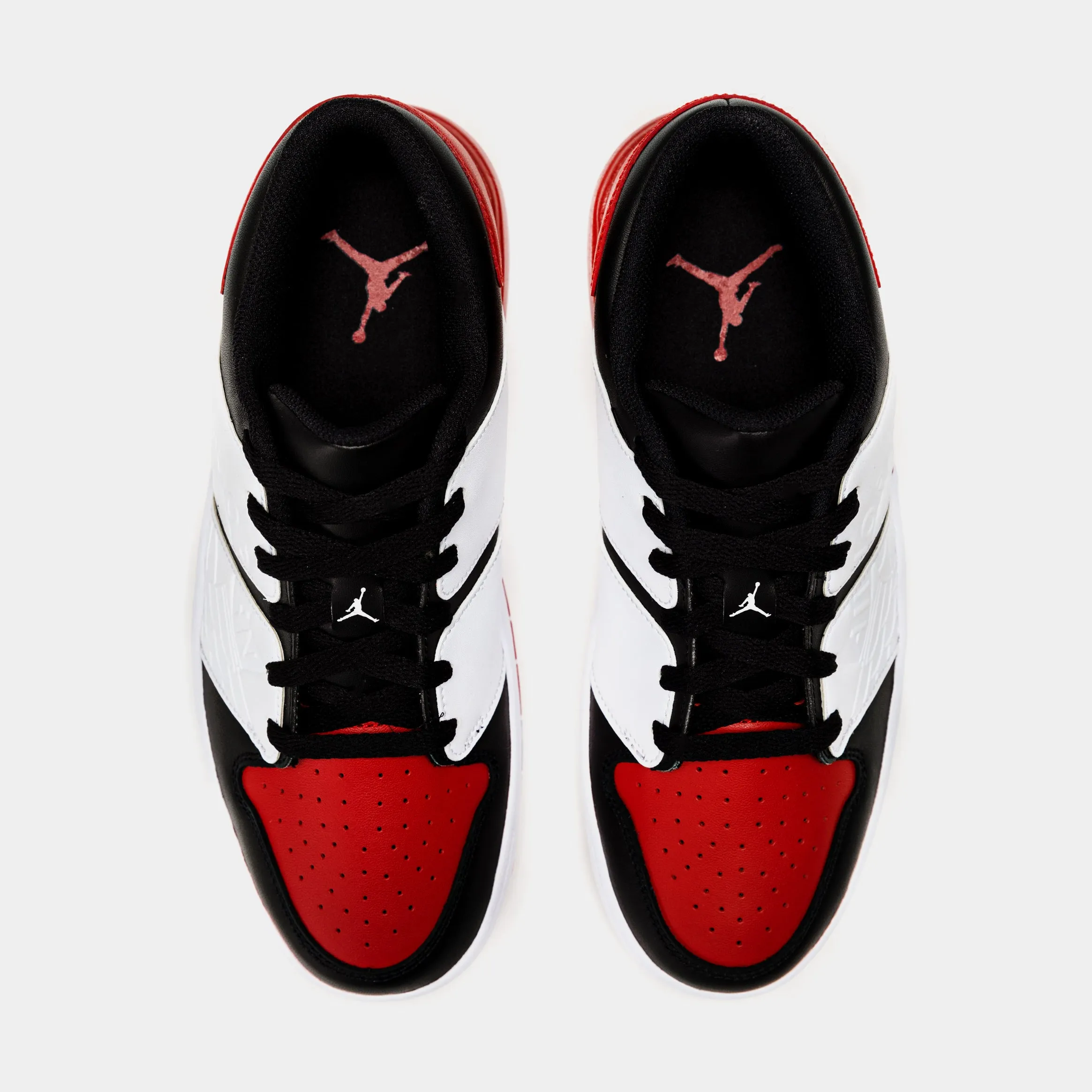 Air Jordan NU Retro 1 Low Mens Lifestyle Shoes (Red/Black)