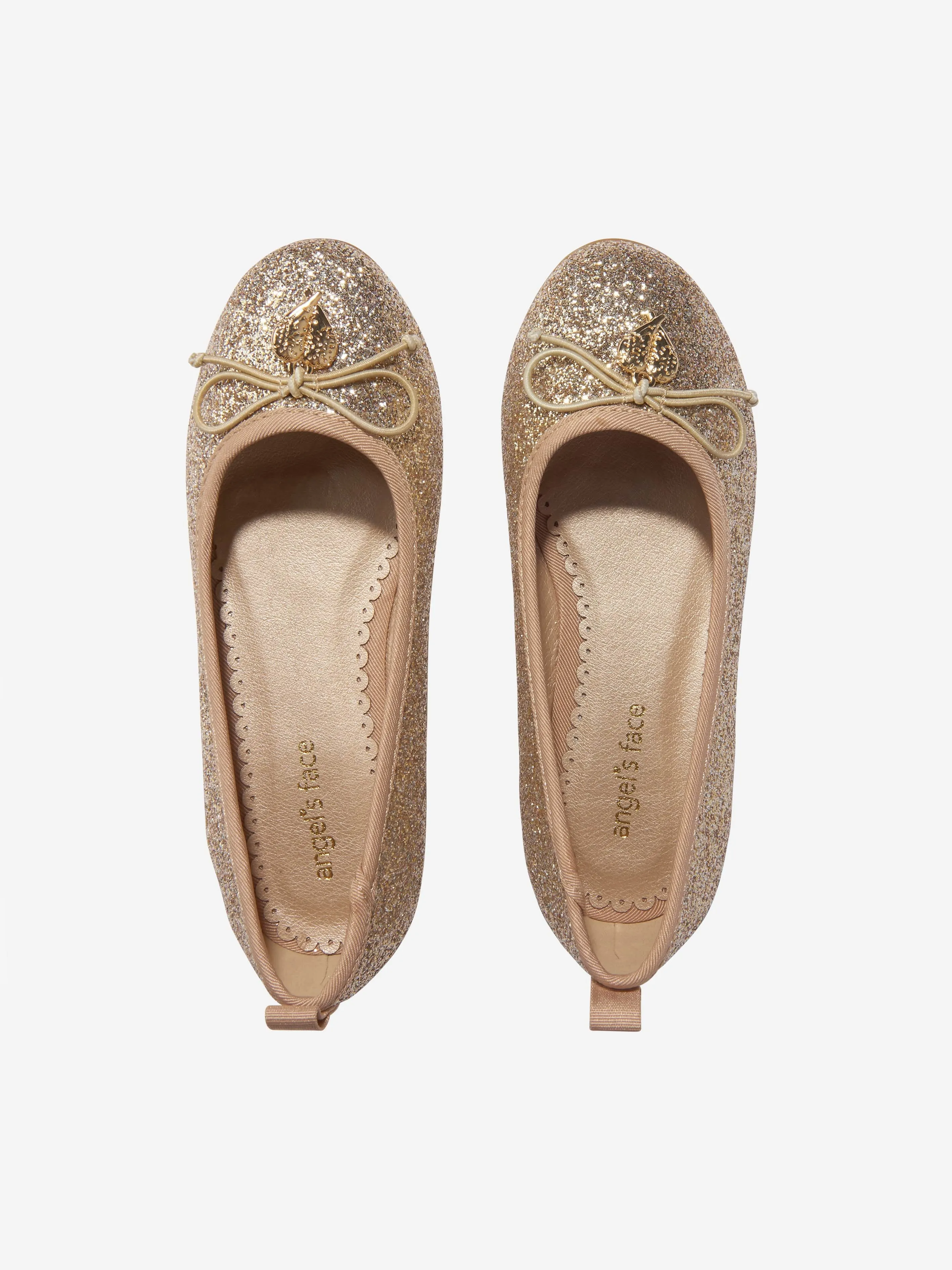 Angels Face Girls Lillie Pumps in Gold