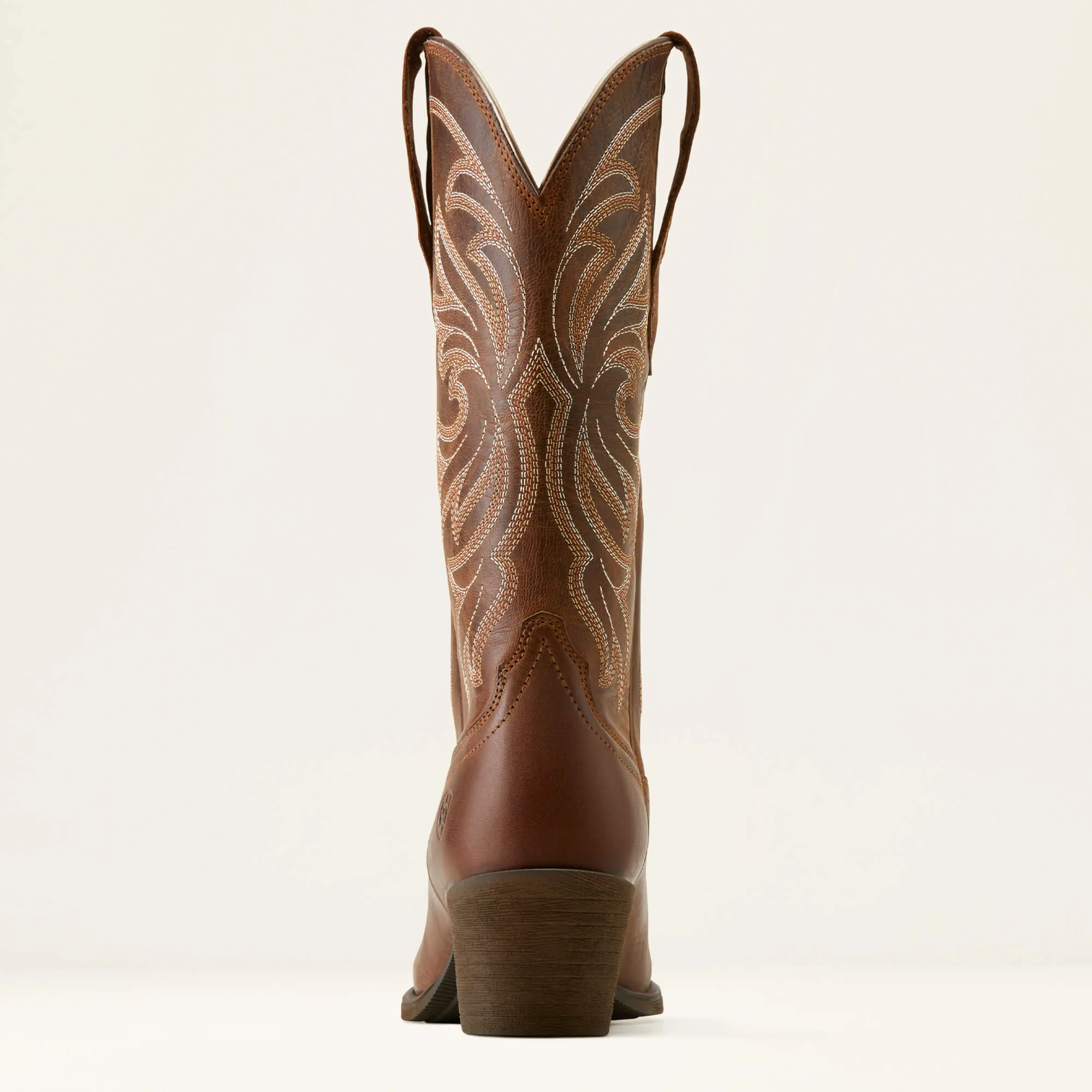 ARIAT Heritage J Toe Stretchfit Western Boots - Womens Cowgirl - Sassy Brown