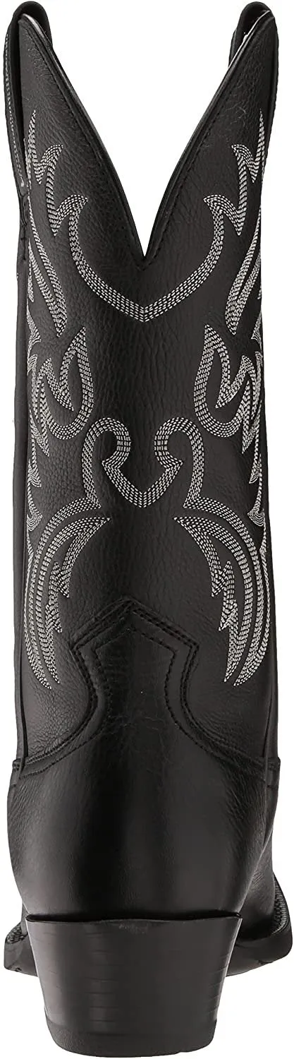 Ariat Men's Legend Western Boot, Black/Deertan