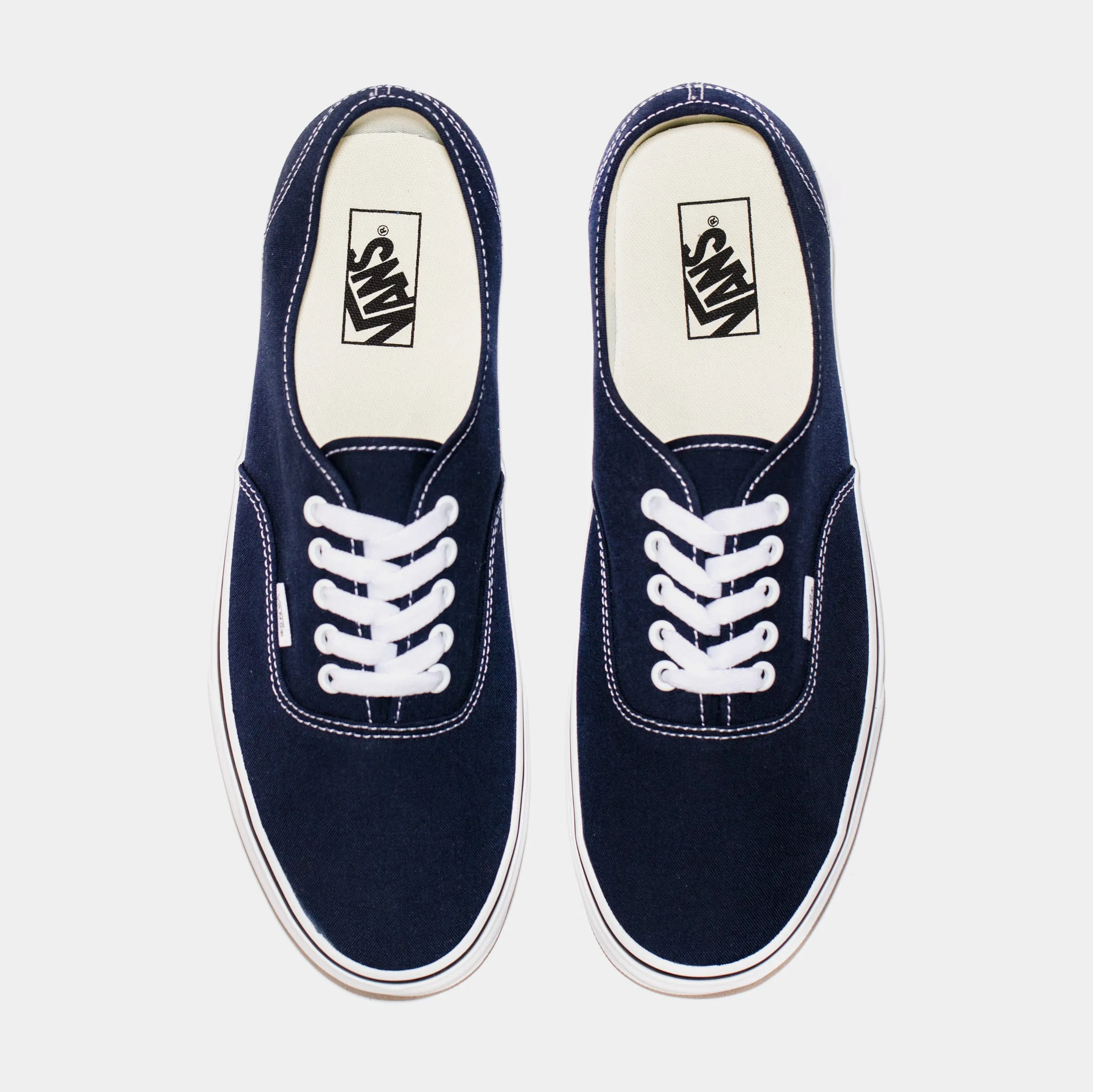 Authentic Mens Skate Shoes (Navy Blue)