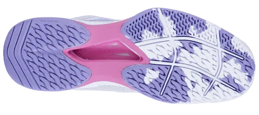 Babolat Jet Tere White/Lavender All Court Women's Tennis Shoe