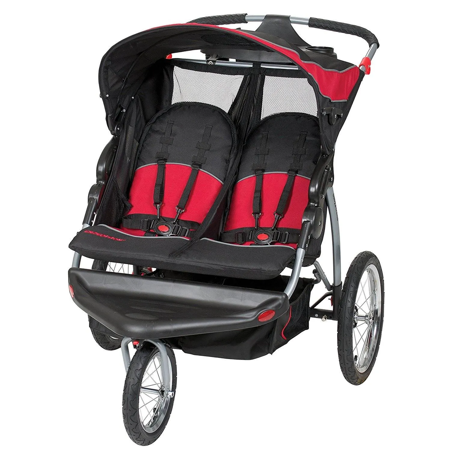 Baby Trend Lightweight Expedition Double Jogger Stroller, Centennial | DJ96181