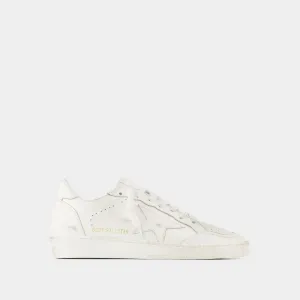 Ball Star Sneakers - Golden Goose - Optic White - Leather