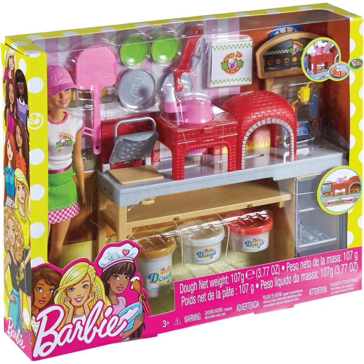 Barbie Pizza Chef Doll and Playset