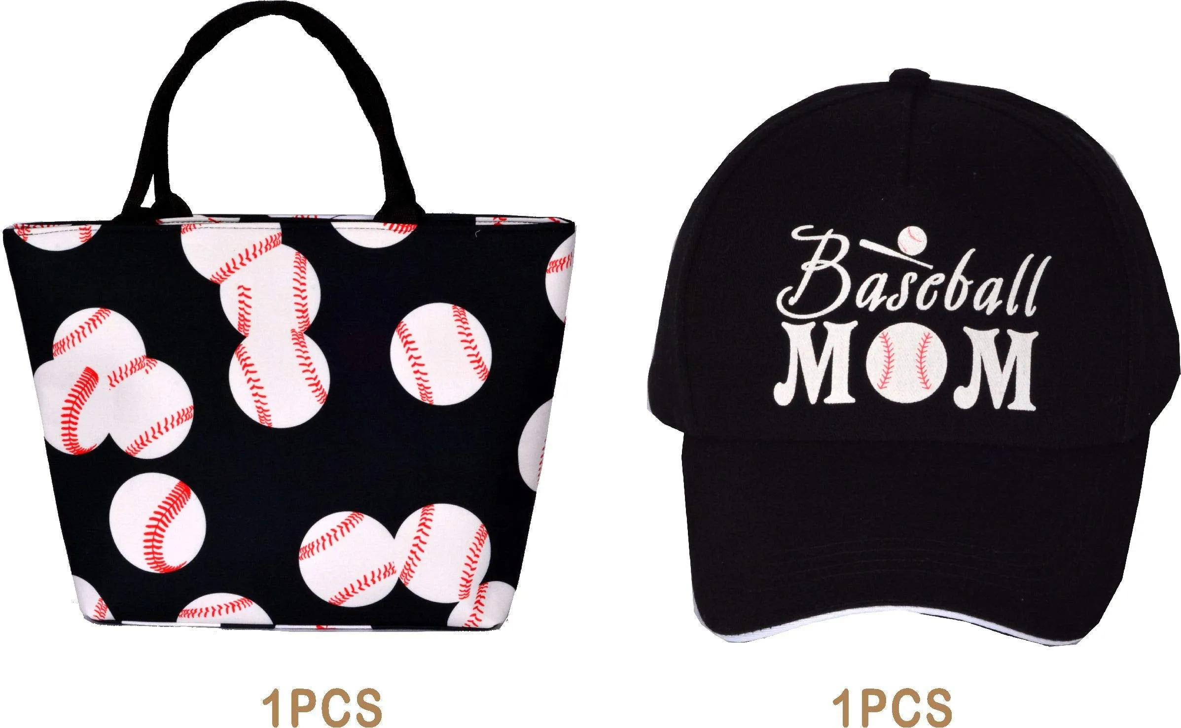 Baseball Tote Bag for Woman, Baseball Mom, Women's Trucker Hat, Baseball Mom Tote