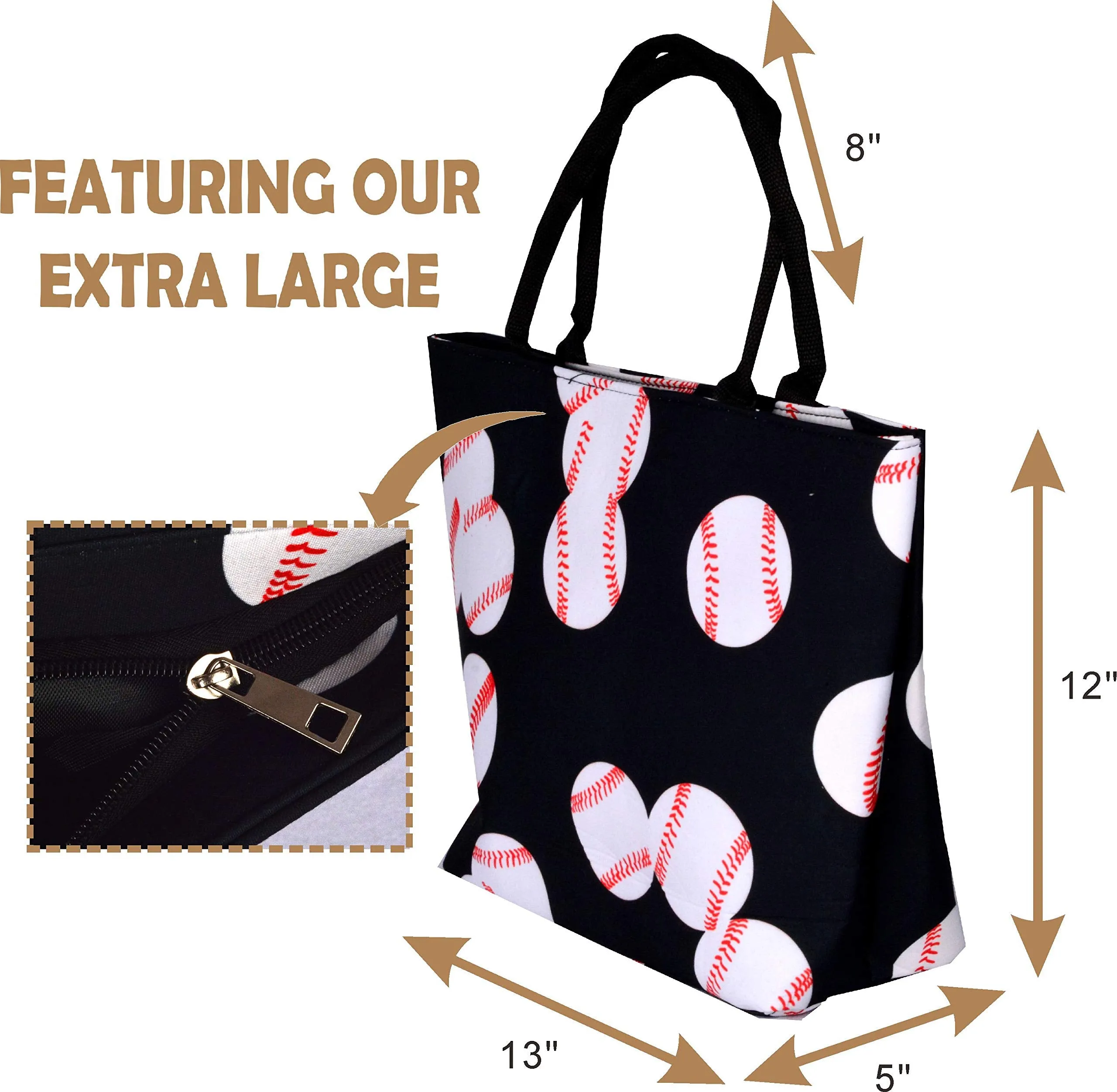 Baseball Tote Bag for Woman, Baseball Mom, Women's Trucker Hat, Baseball Mom Tote