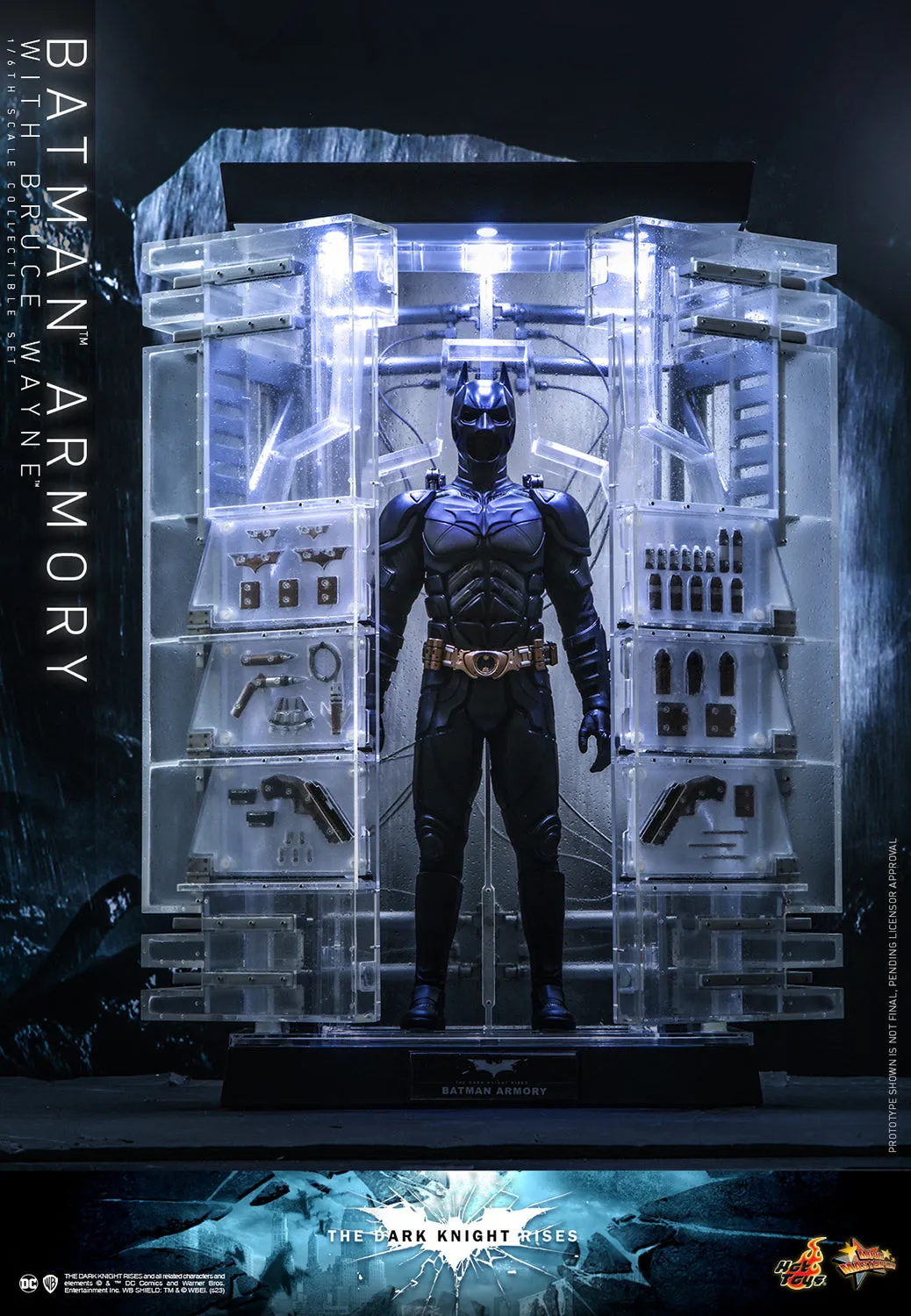 Batman Armory with Bruce Wayne 1/6 Scale Figure by Hot Toys