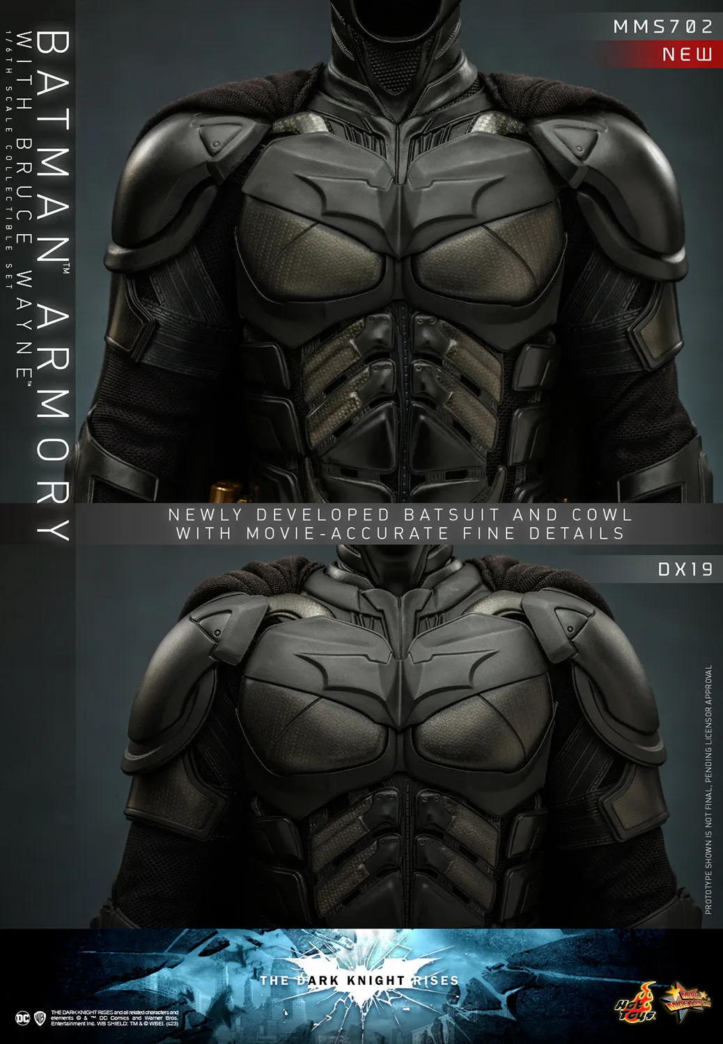 Batman Armory with Bruce Wayne 1/6 Scale Figure by Hot Toys