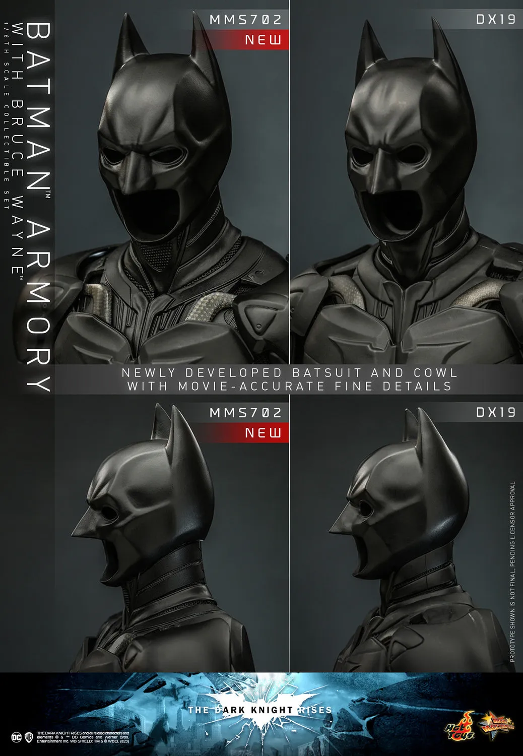 Batman Armory with Bruce Wayne 1/6 Scale Figure by Hot Toys