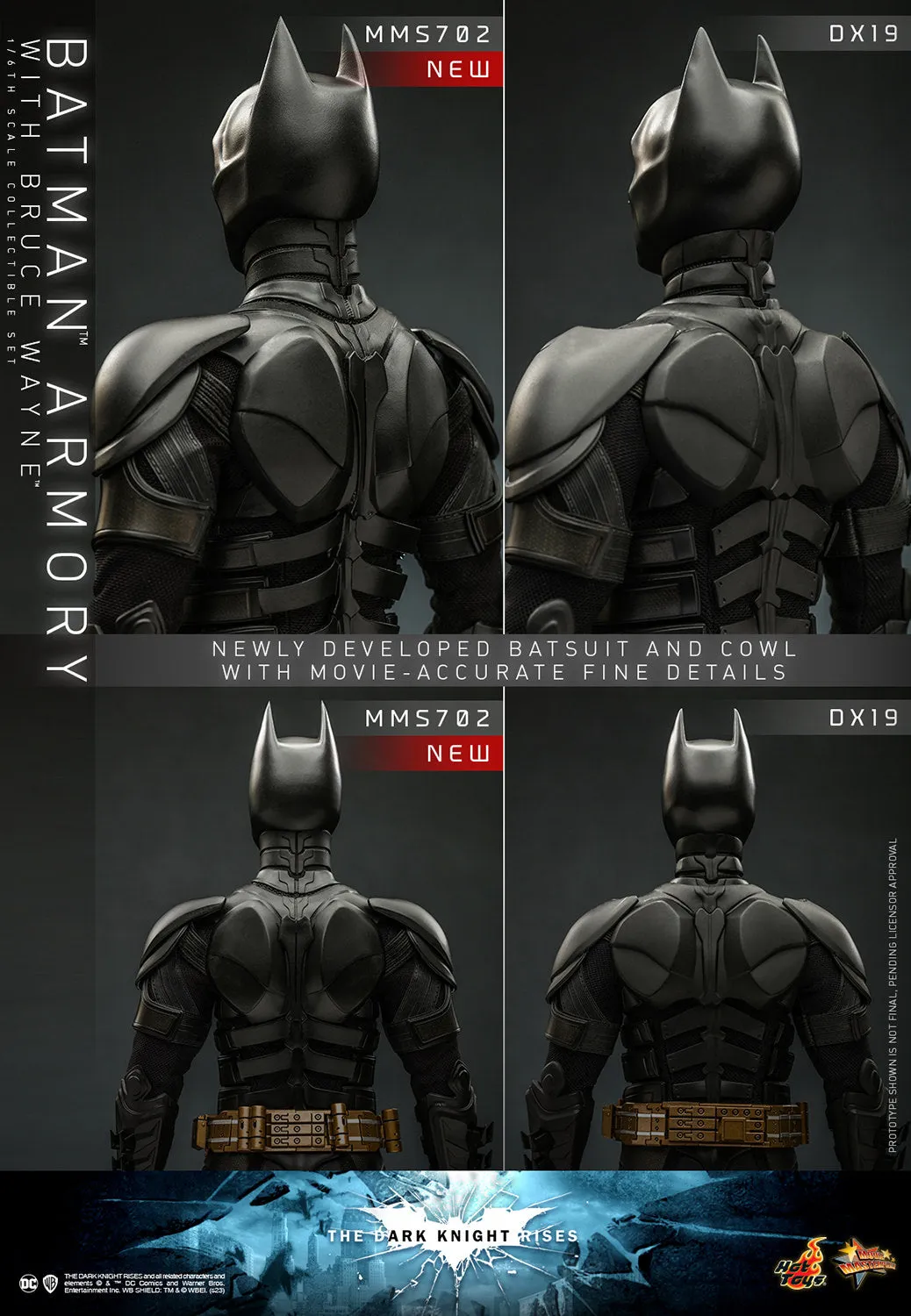 Batman Armory with Bruce Wayne 1/6 Scale Figure by Hot Toys