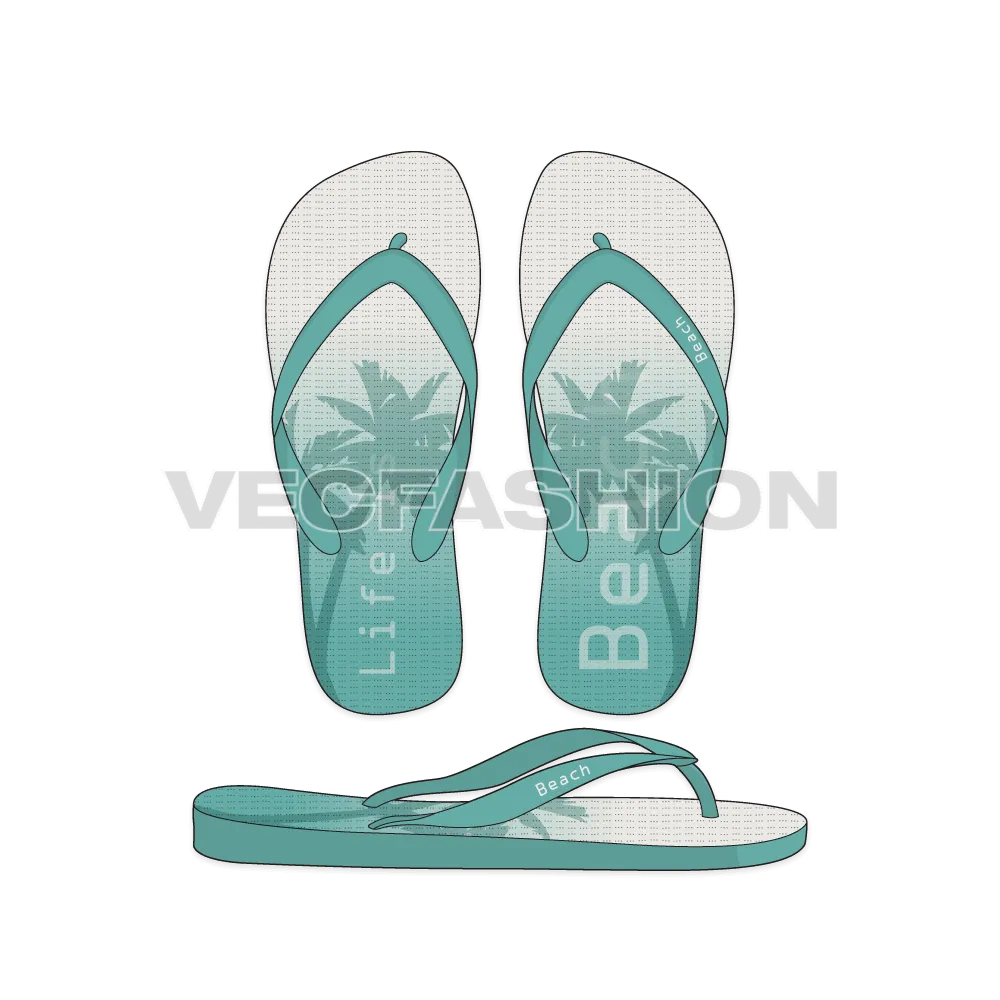 Beach Inspired Flip Flop