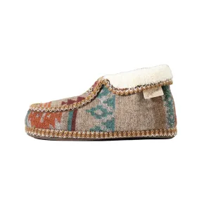 Blazin Roxx Women's Jenna Ankle Moccasin Slippers in Southwest Serape