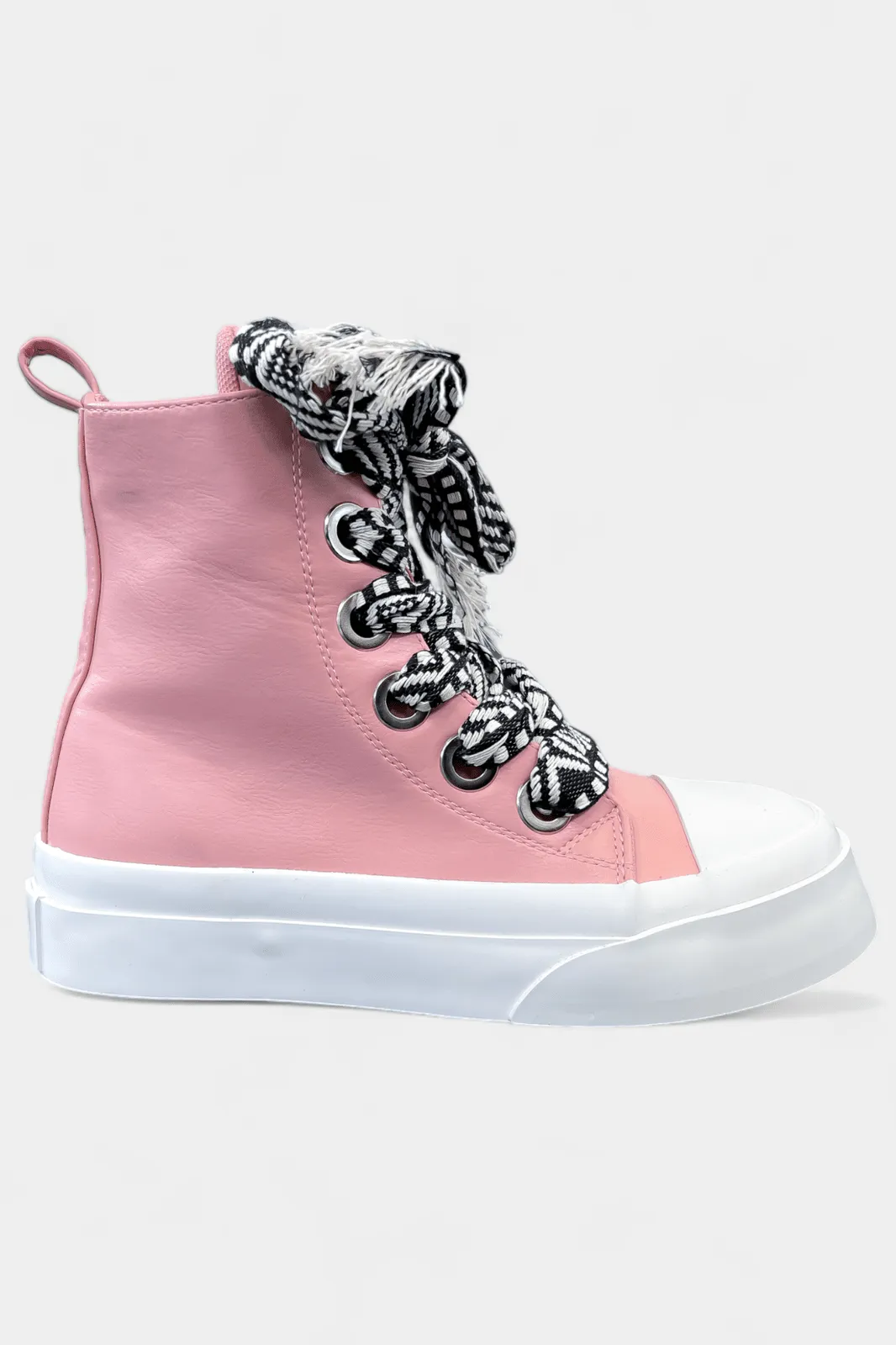 Blush High Top Sneakers