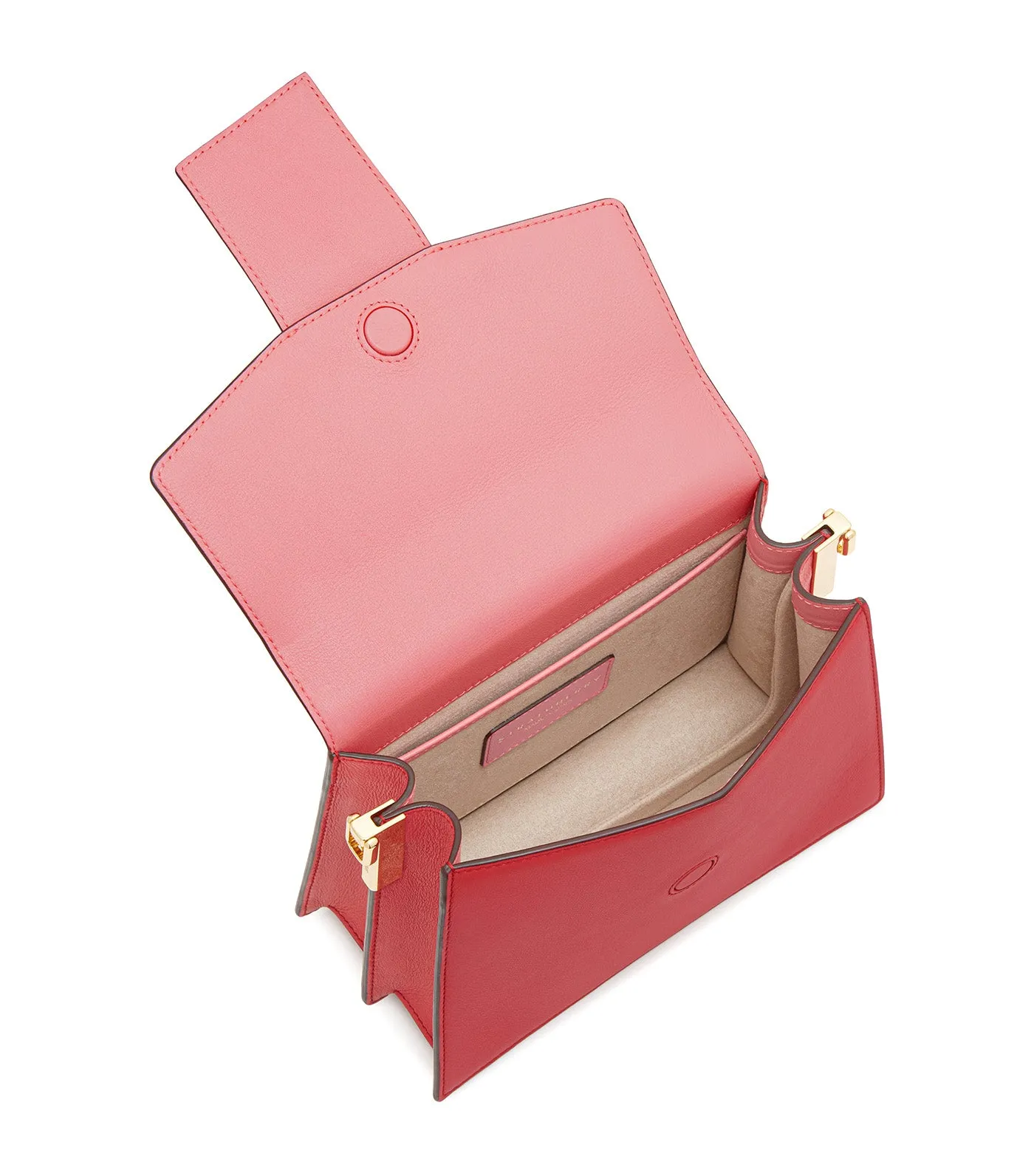 Box Crescent Bag Raspberry Red/Candy Pink