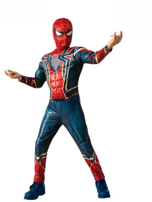 Boys Costume - Iron Spider-Man Deluxe Costume