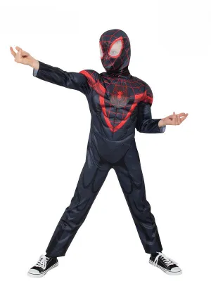 Boys Costume - Miles Morales Deluxe Lenticular Costume