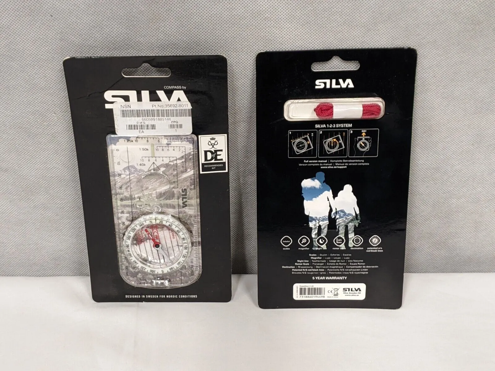 British Army Silva Expedition 4 Militaire Compass